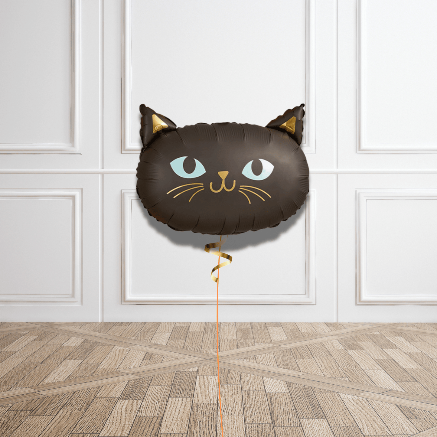 Midnight Purr - fection: 18 - Inch Black Cat Head Foil Balloon | The Party Hut