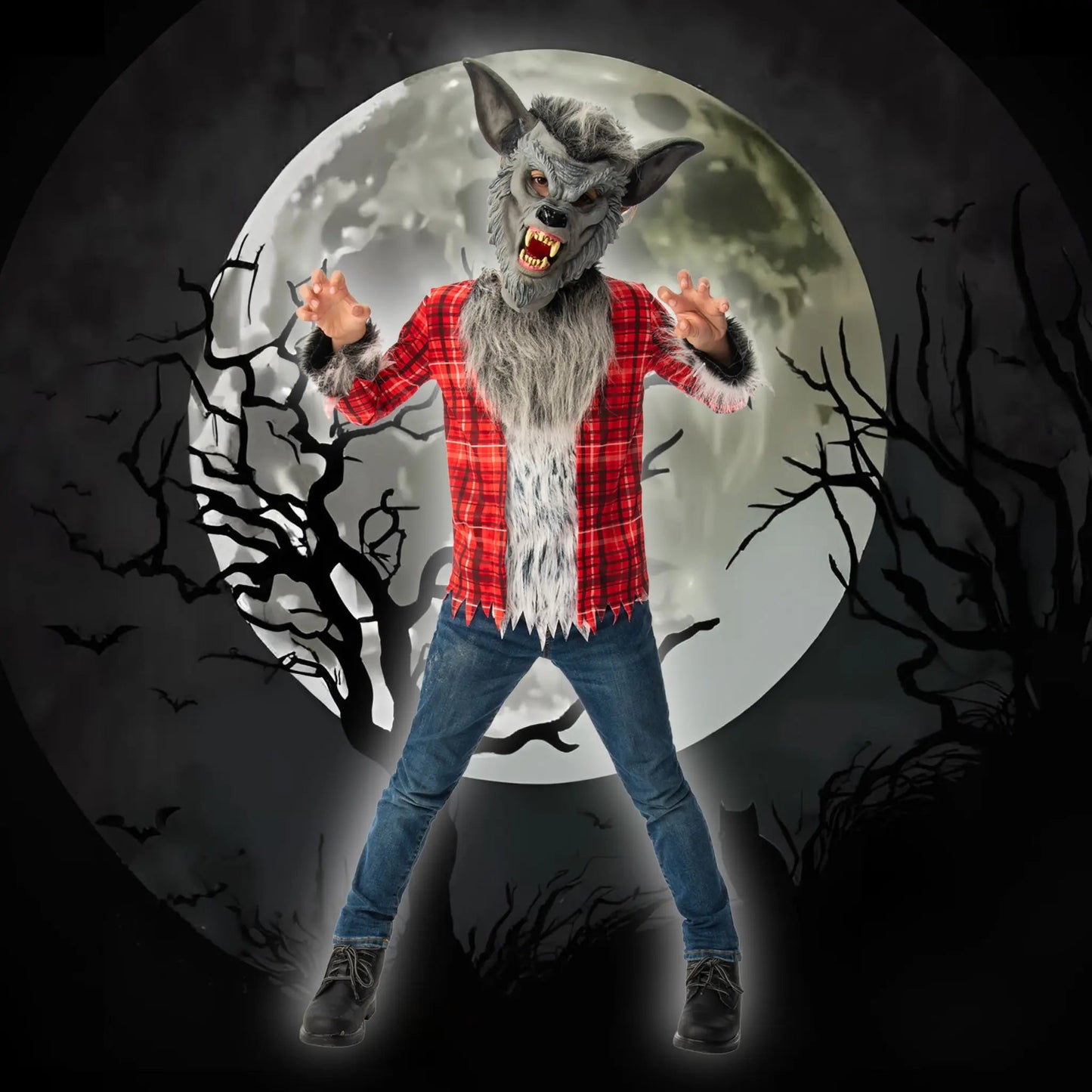 Night Howler - Werewolf Costume - Children's | The Party Hut