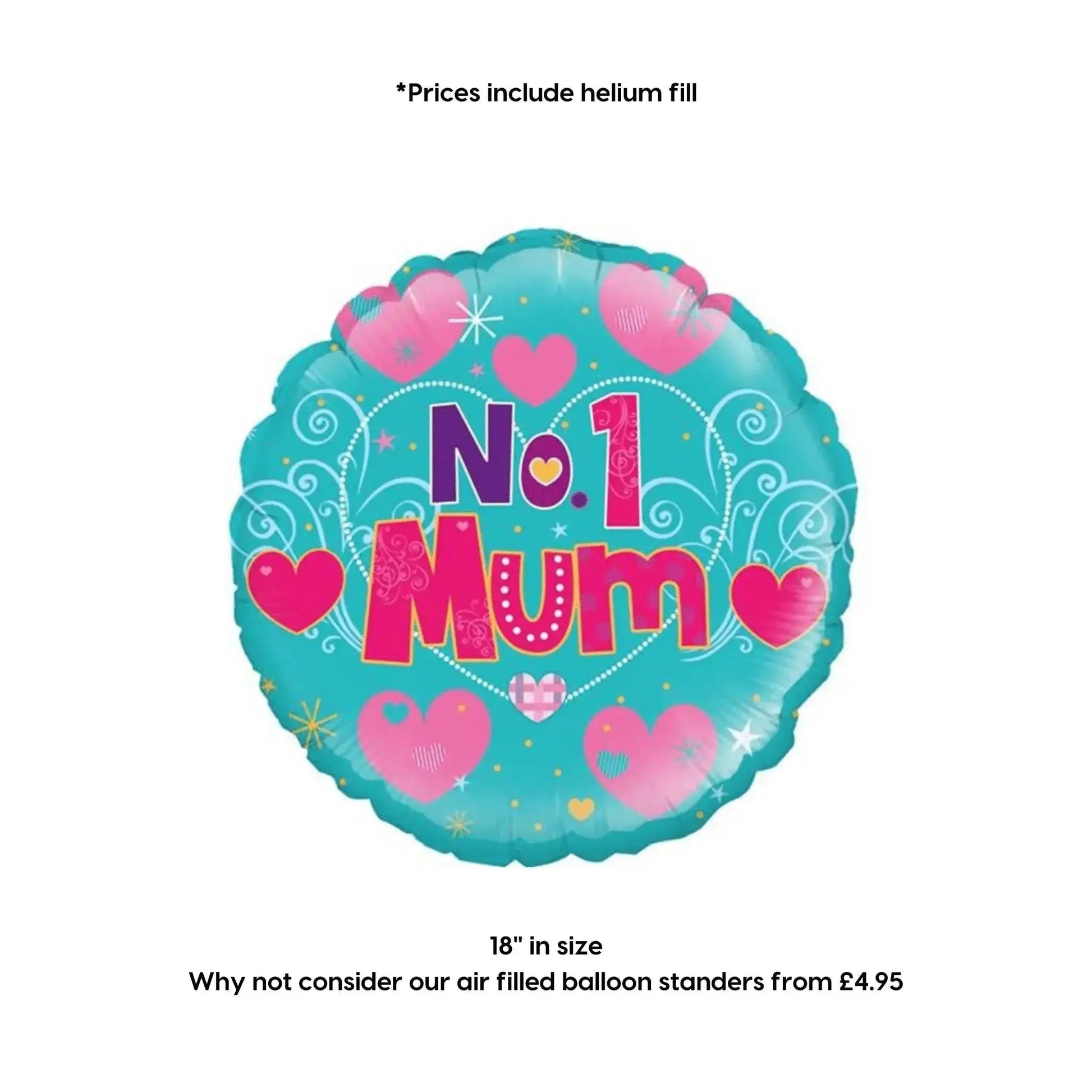 No.1 Mum Balloon