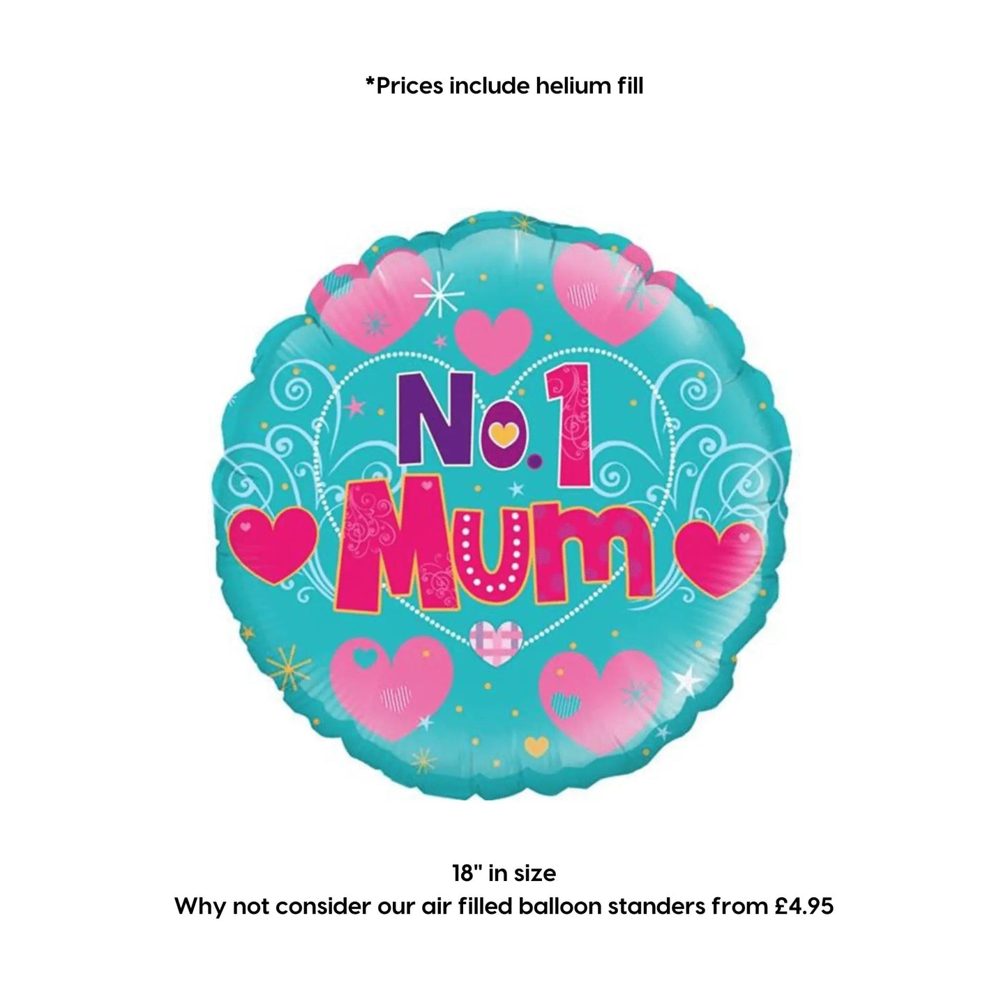 No.1 Mum Balloon | The Party Hut