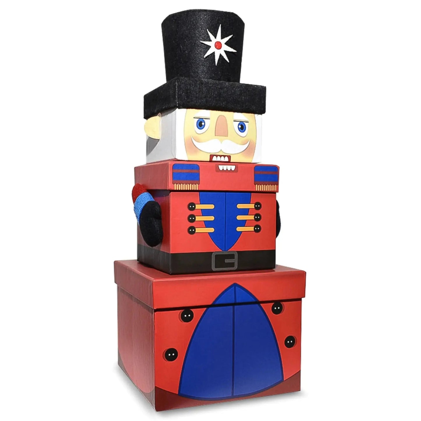 Nutcracker Gift Box - Set Of 3 | The Party Hut