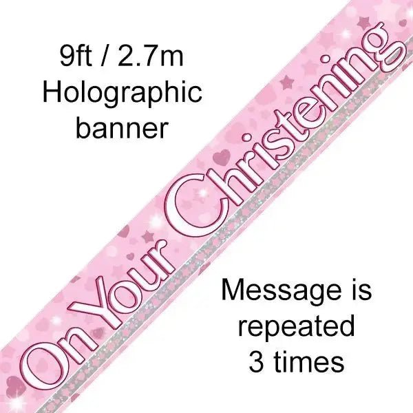 On Your Christening Banners