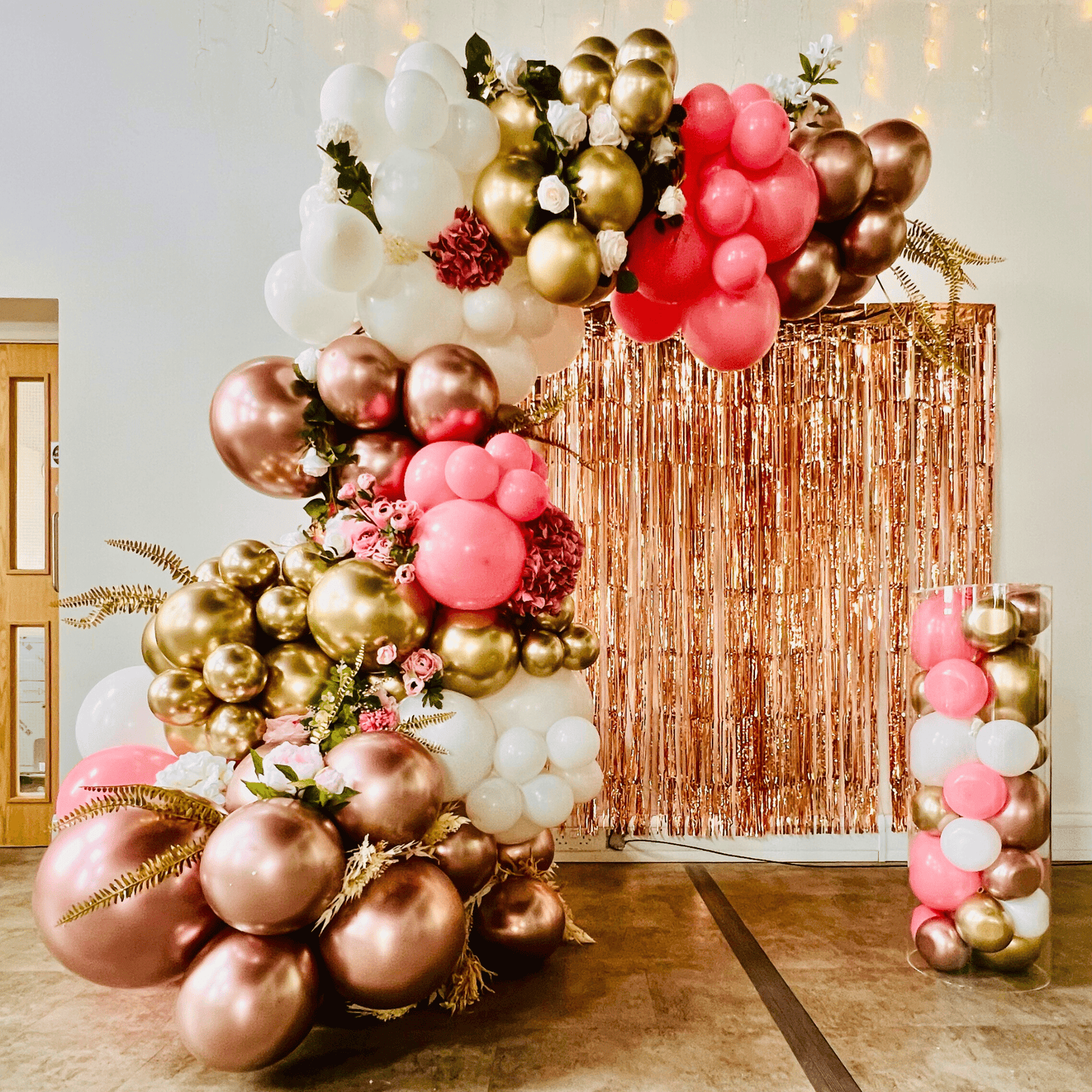 Organic Balloon Half Arch | The Party Hut