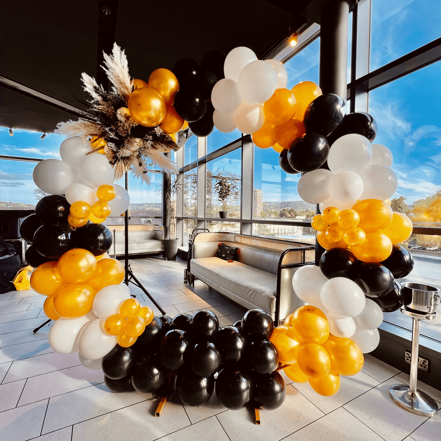 Organic Balloon Hoop Arch | The Party Hut