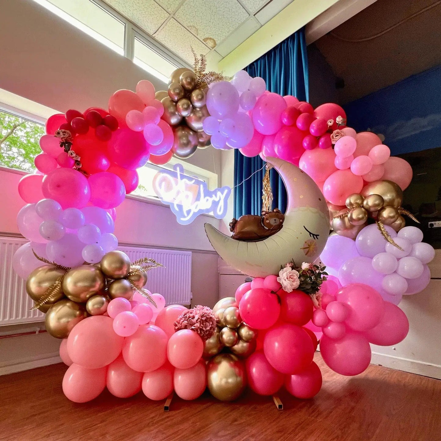 Organic Balloon Hoop Arch | The Party Hut