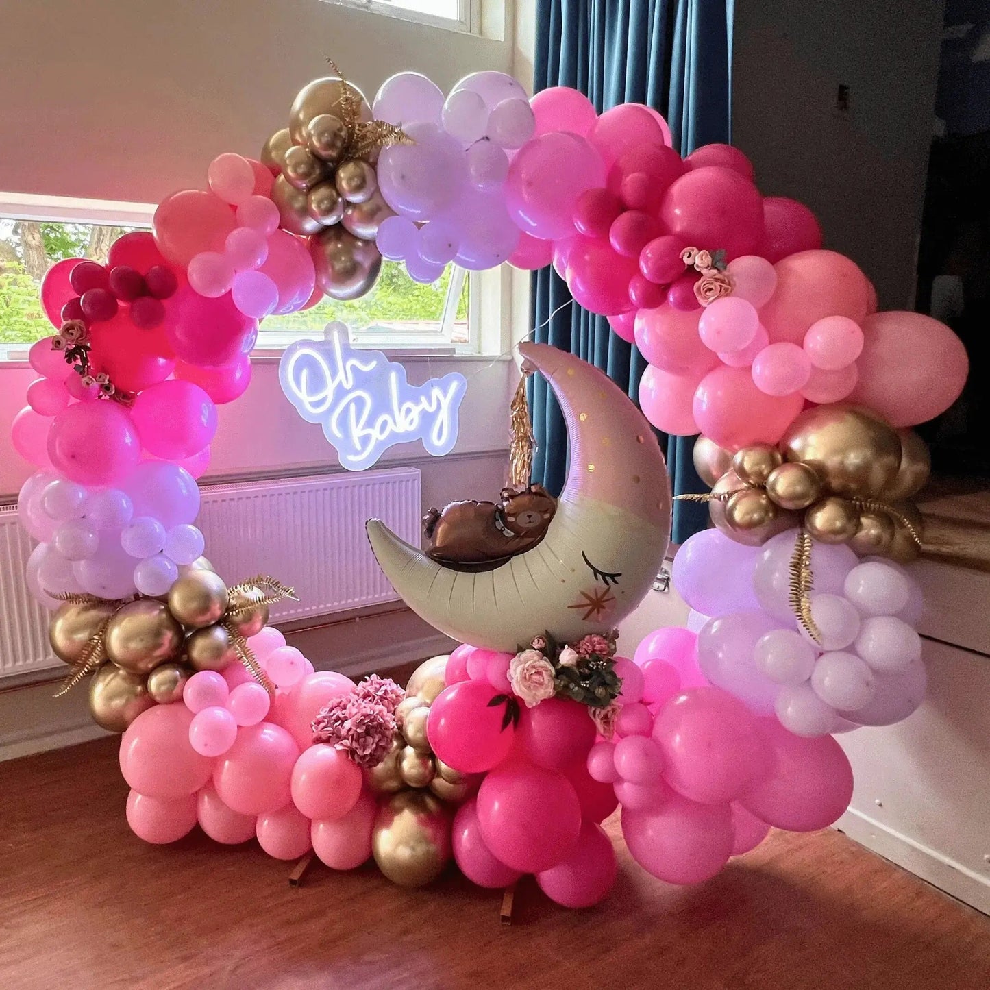 Organic Balloon Hoop Arch | The Party Hut