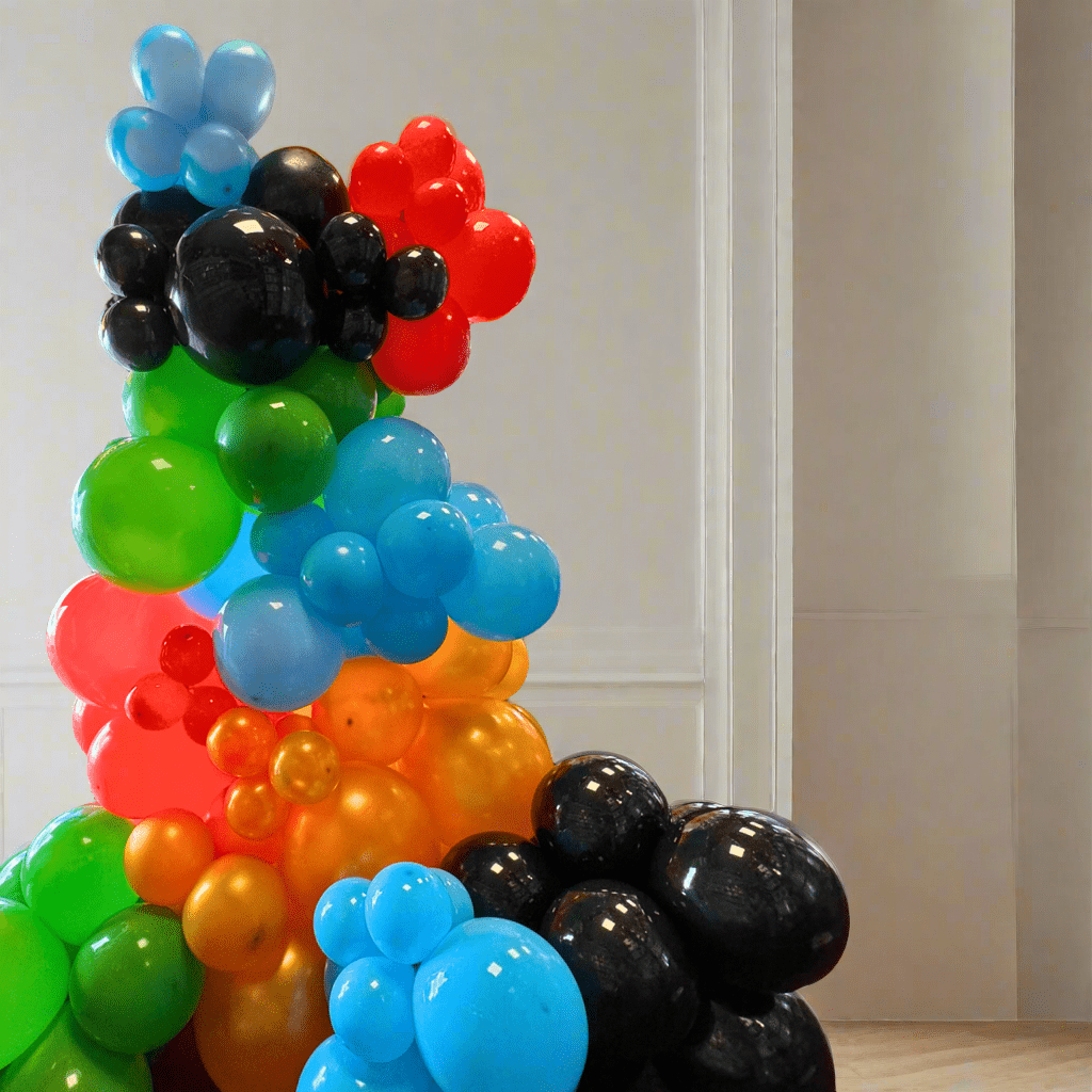 Organic Free Standing Balloon Column | The Party Hut