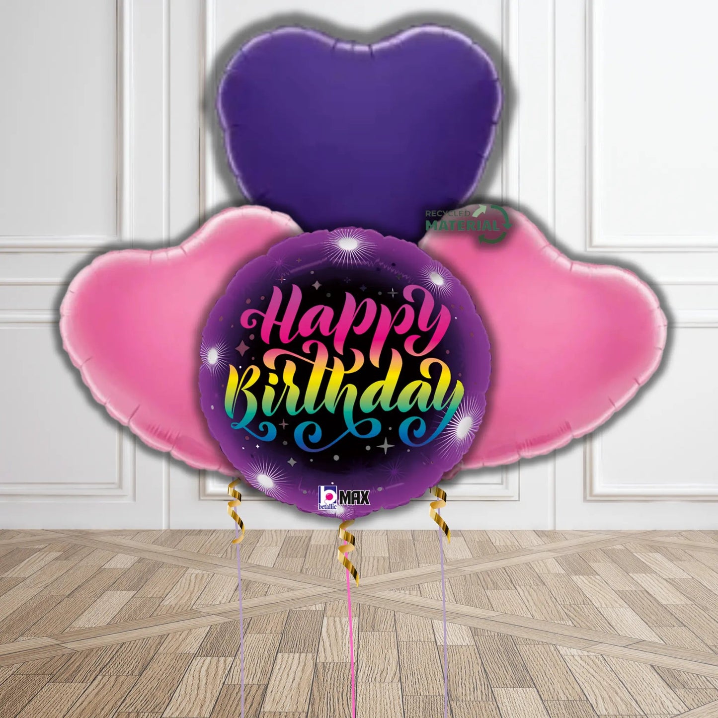 Party Time Boombox Birthday Balloon Bouquet | The Party Hut