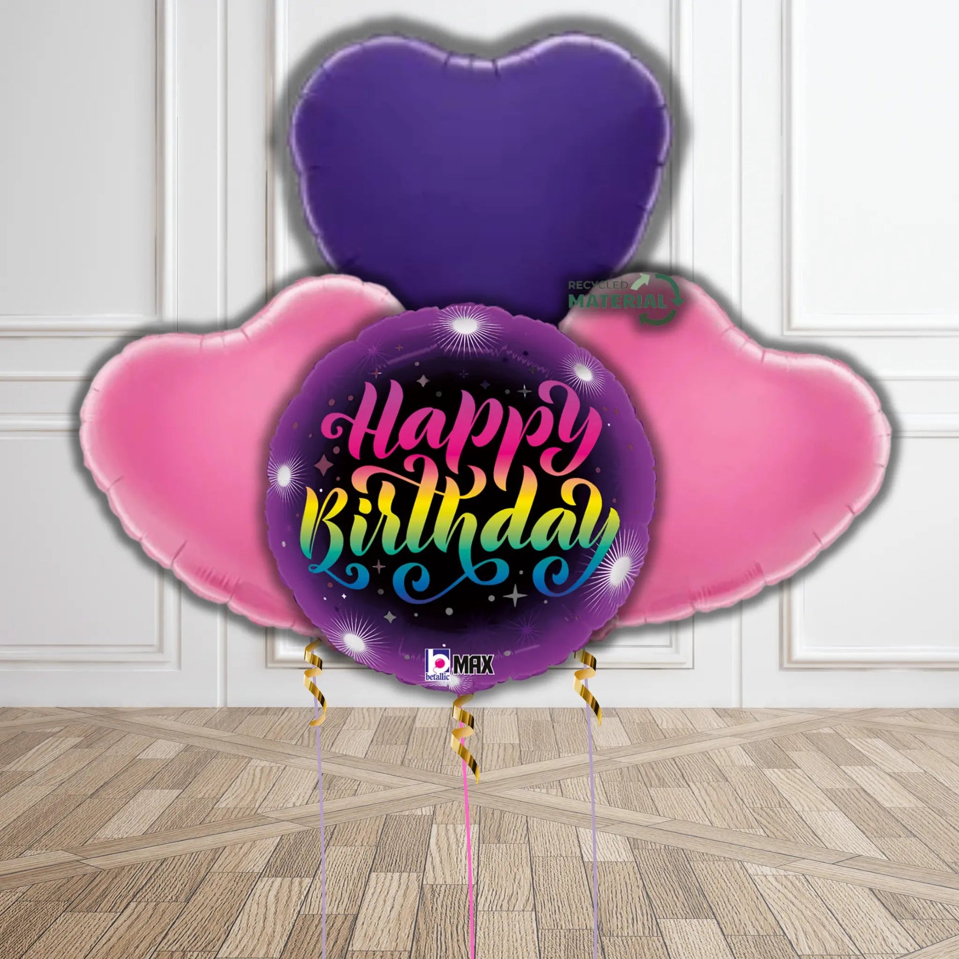 Party Time Boombox Birthday Balloon Bouquet