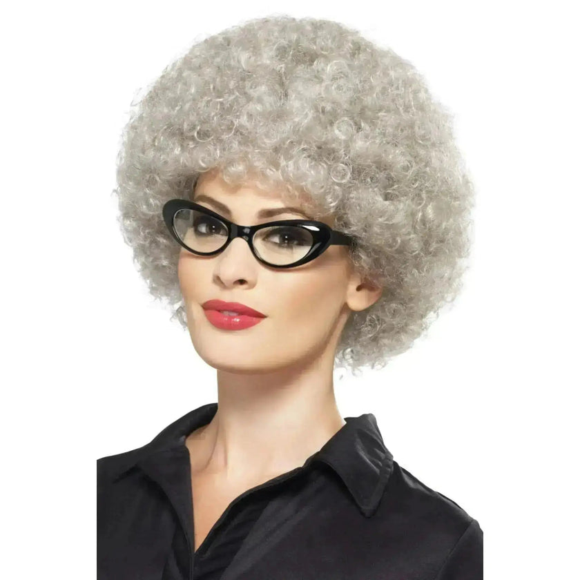 Permed Granny Wig