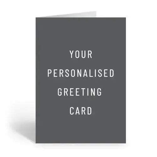 Personalised Greeting Card