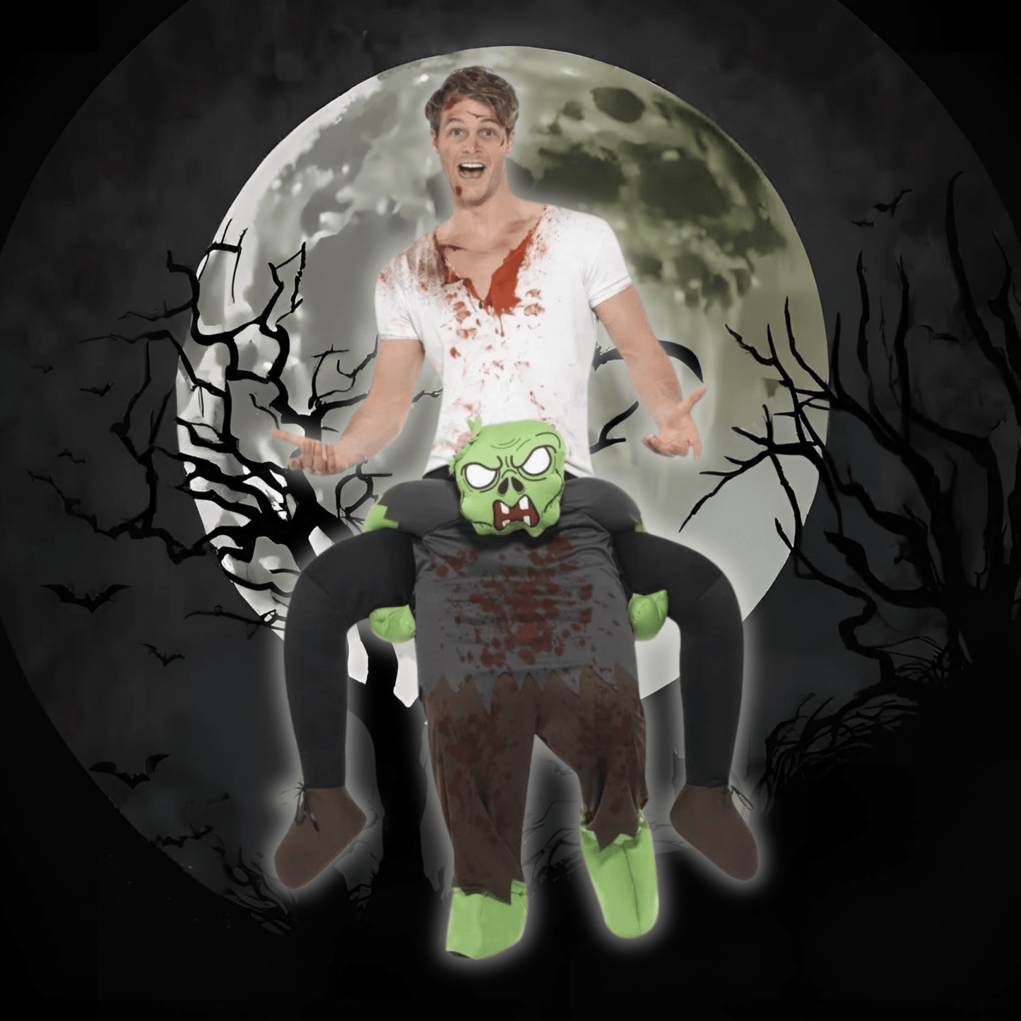 Piggyback Zombie Costume | The Party Hut