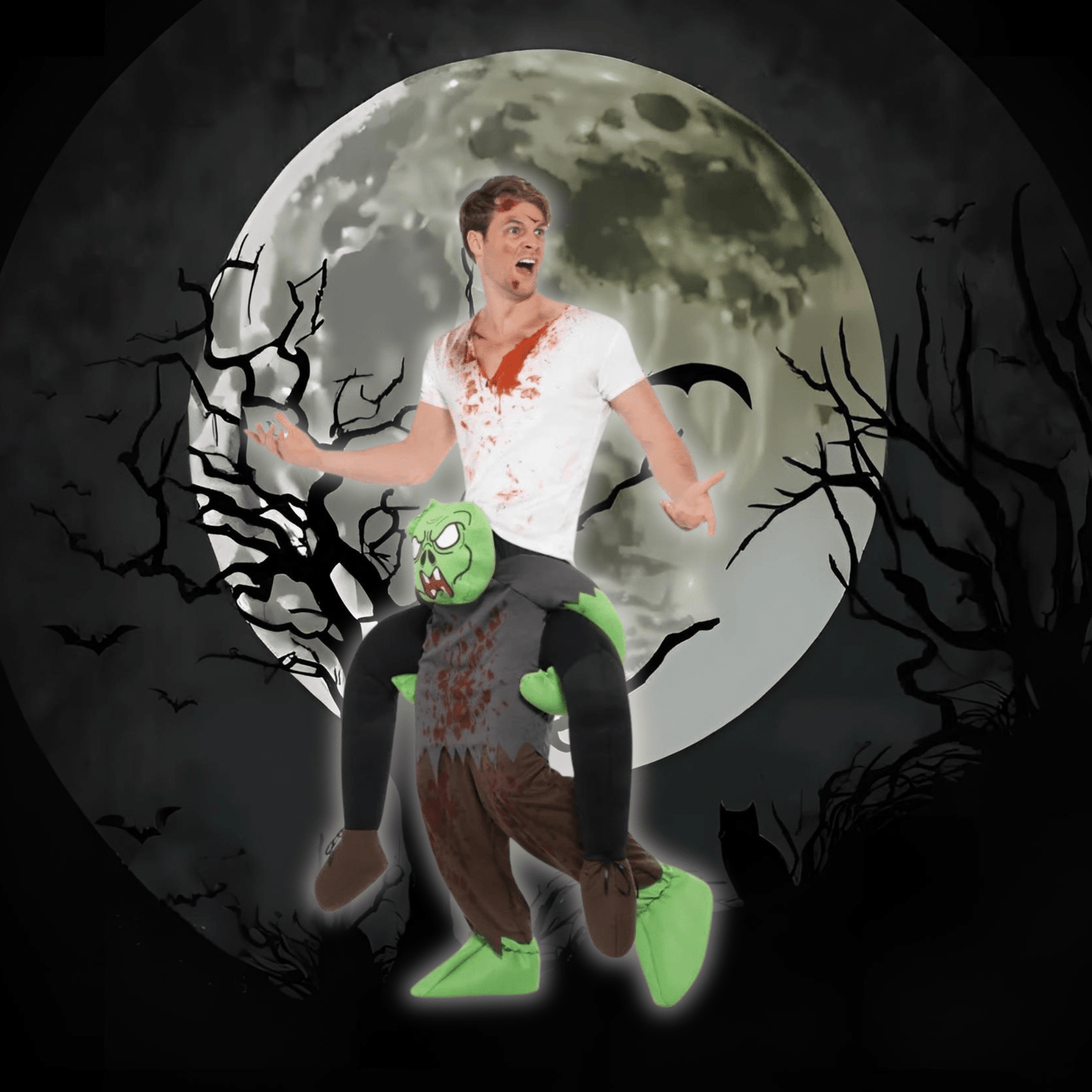 Piggyback Zombie Costume | The Party Hut