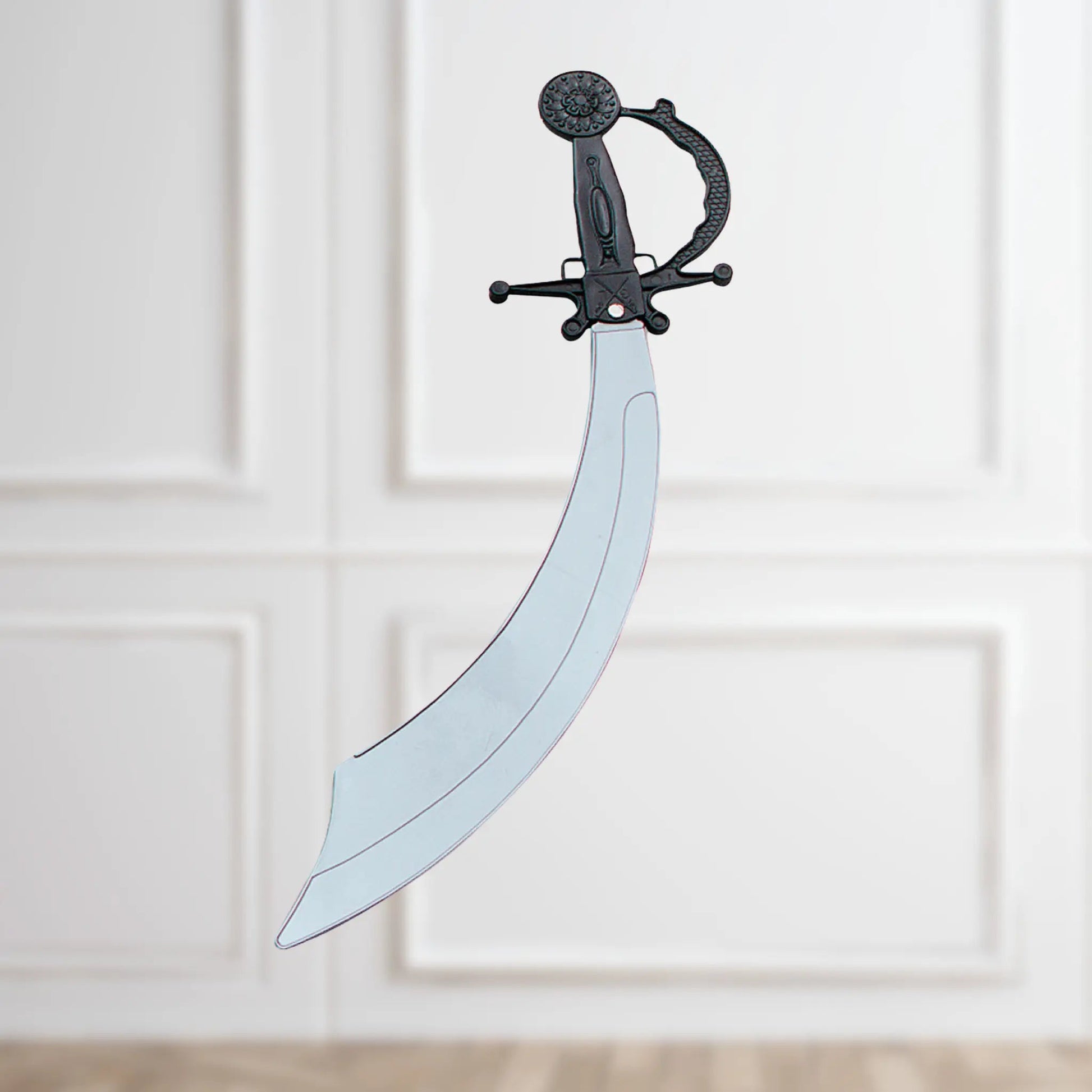 Pirate Cutlass with Black & Grey Blade – Perfect Pirate Accessory