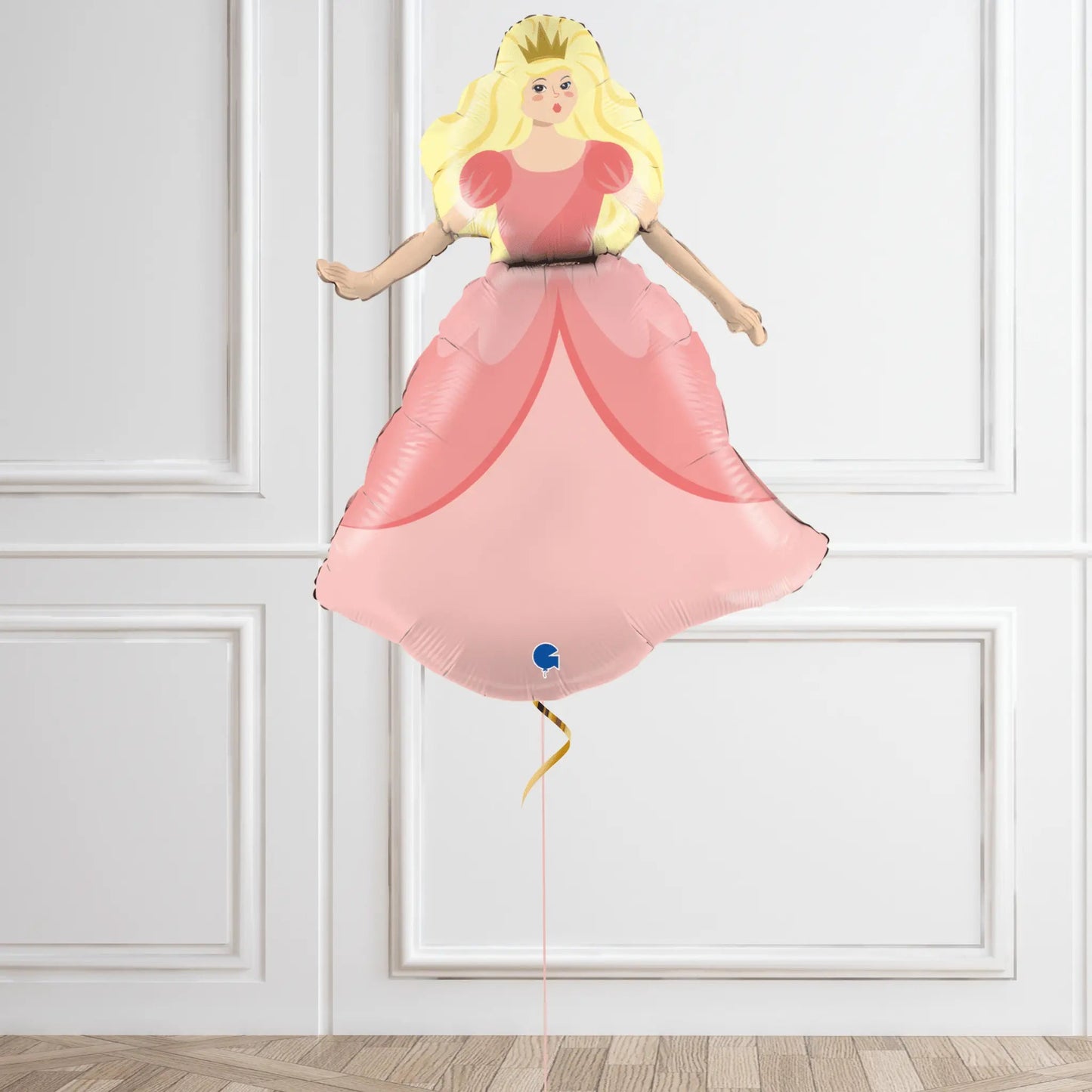 Princess Pink Helium Balloon – Elegant Party Decoration for Little Royals | The Party Hut