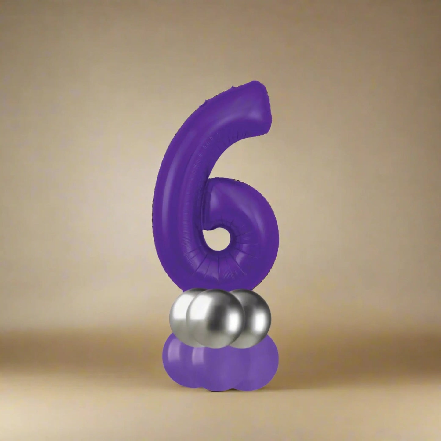 Purple Basic Number Stacks | The Party Hut