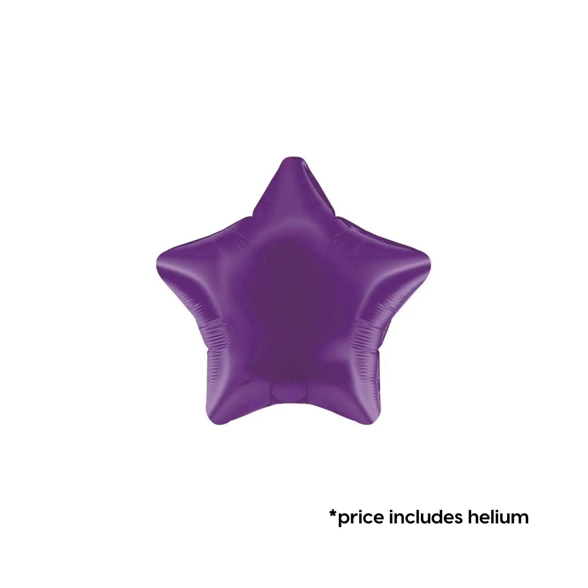 Purple Star Balloon