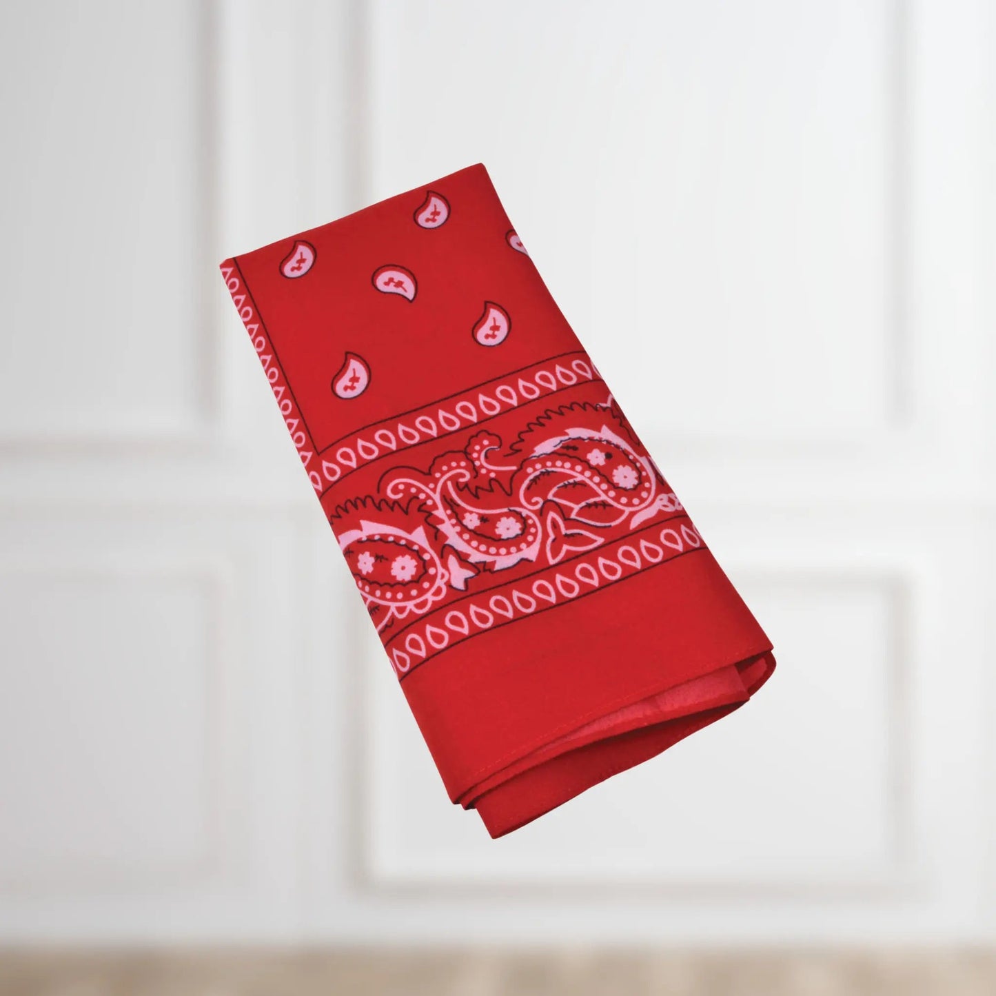 Red Cowboy Bandana – Classic Western Accessory | The Party Hut