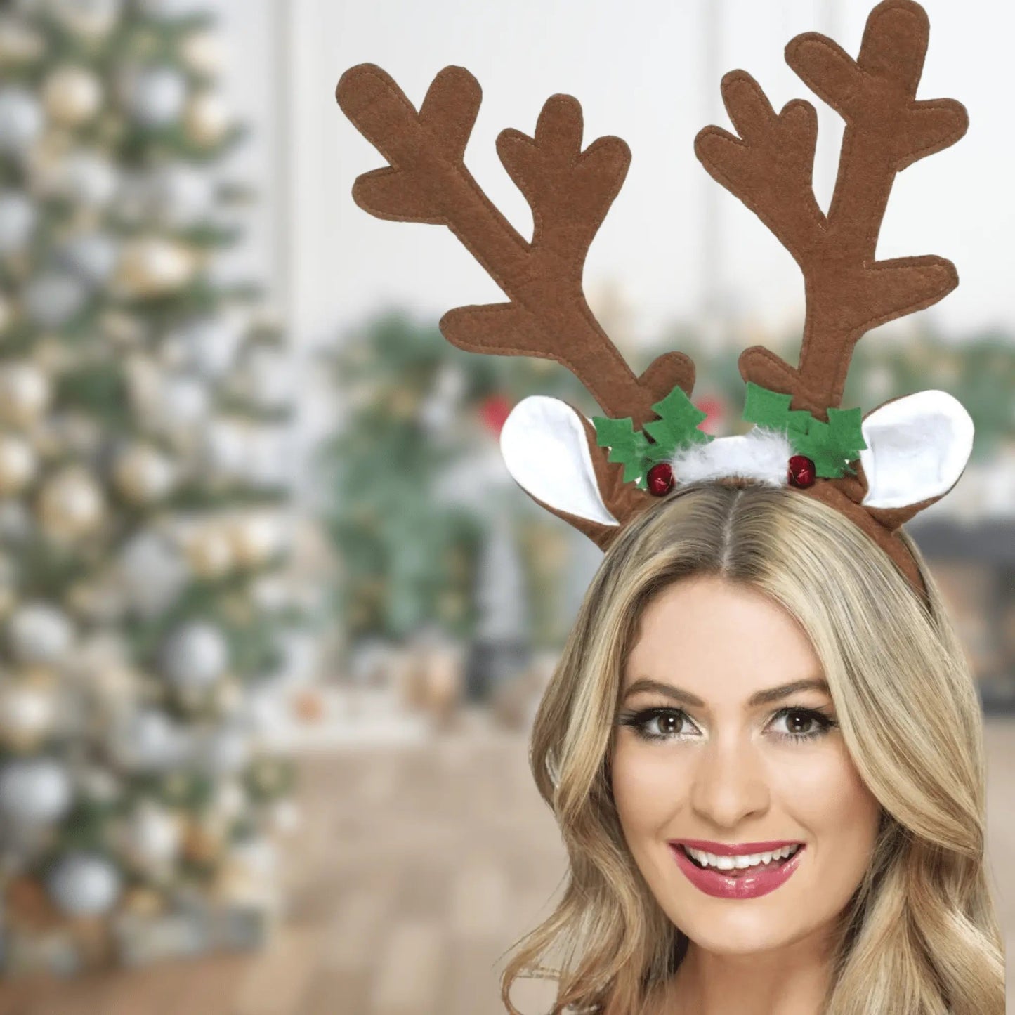 Reindeer Antlers Headband – A Festive Holiday Favorite | The Party Hut