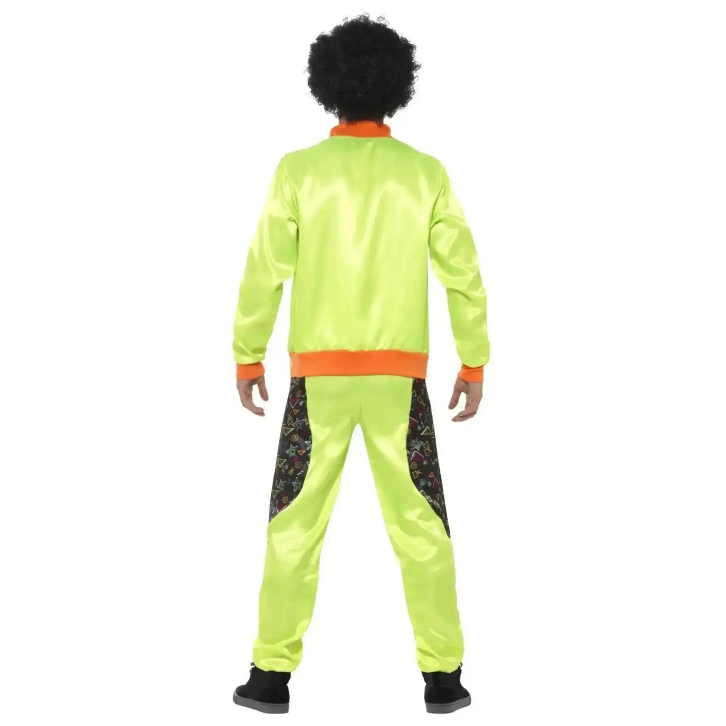 Retro Shell Suit Costume, Green | The Party Hut