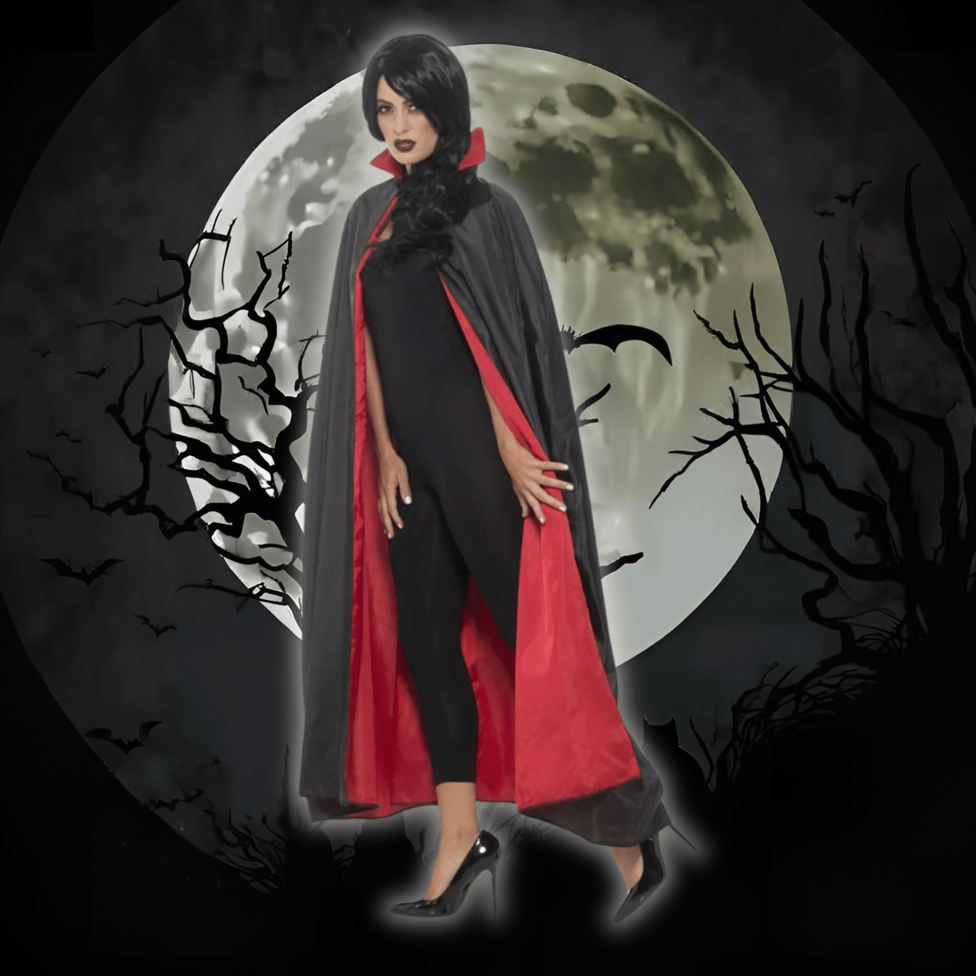 Reversible Vampire Cape