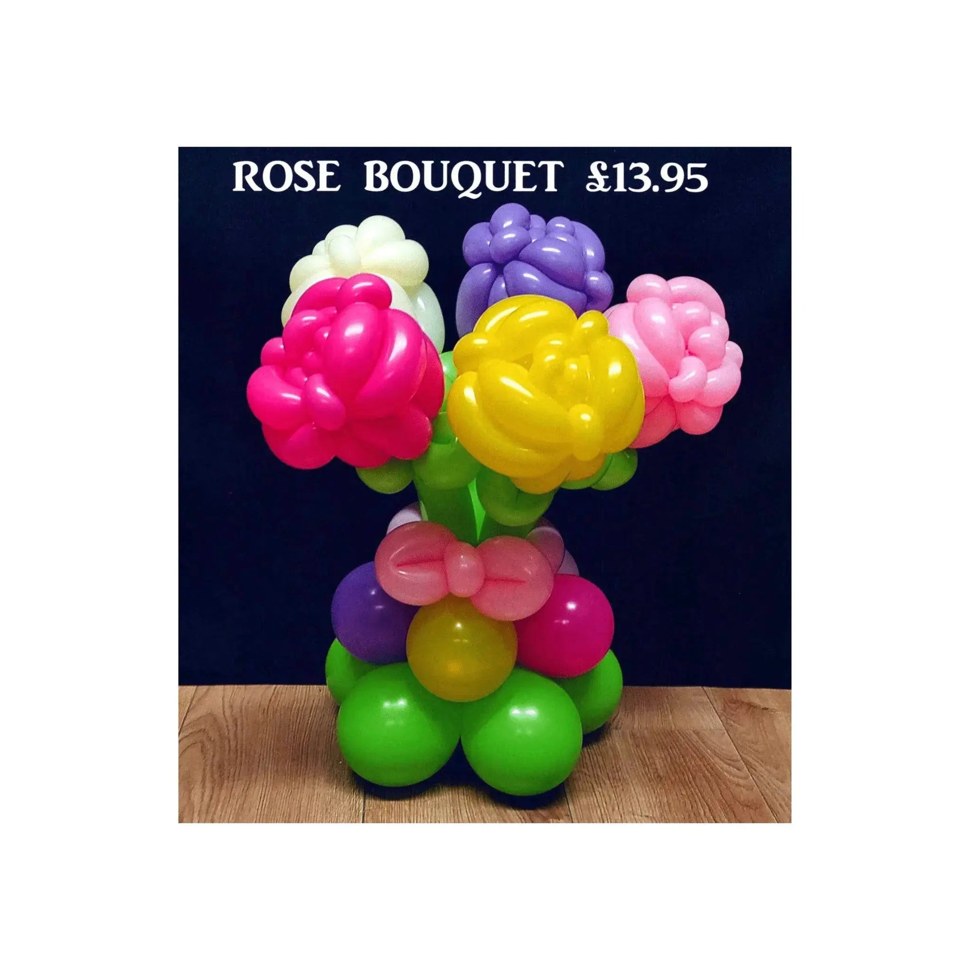 Roses Balloon Bouquet Display