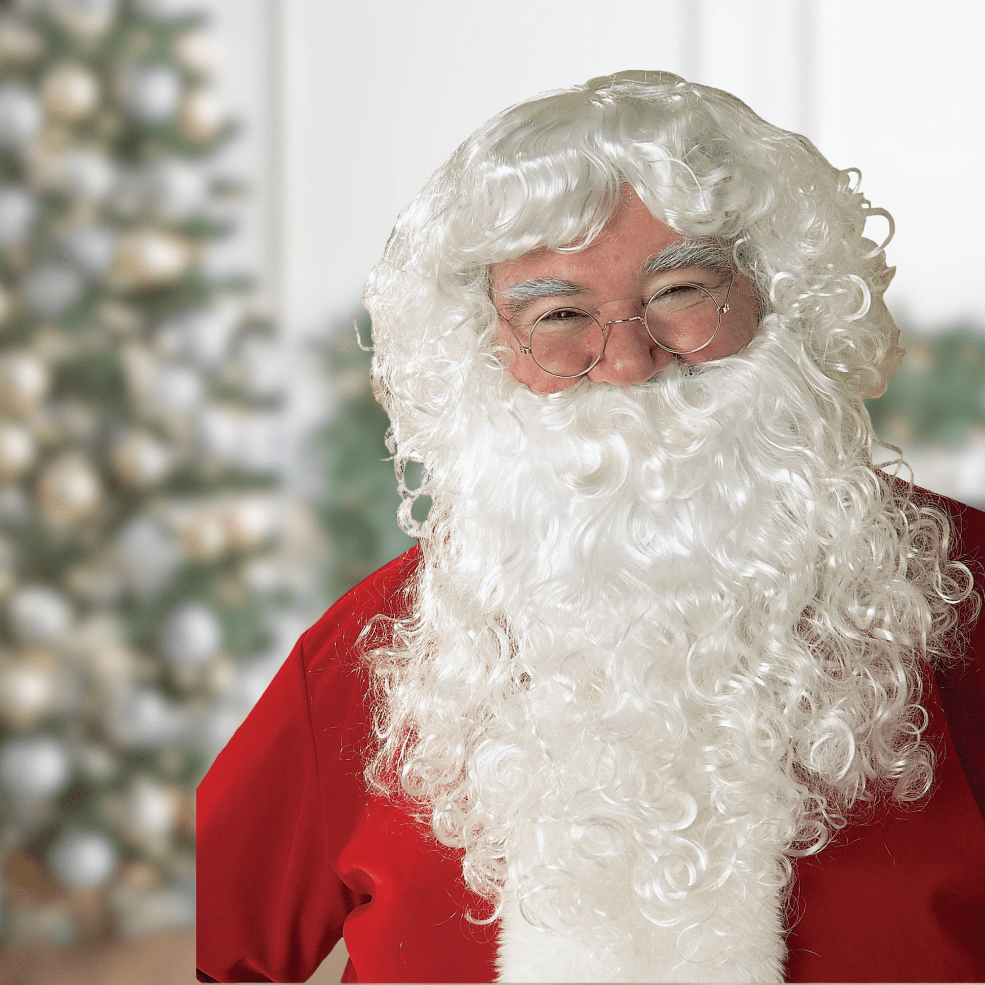 Santa Classic Beard & Wig Set – Christmas Fancy Dress Accessory