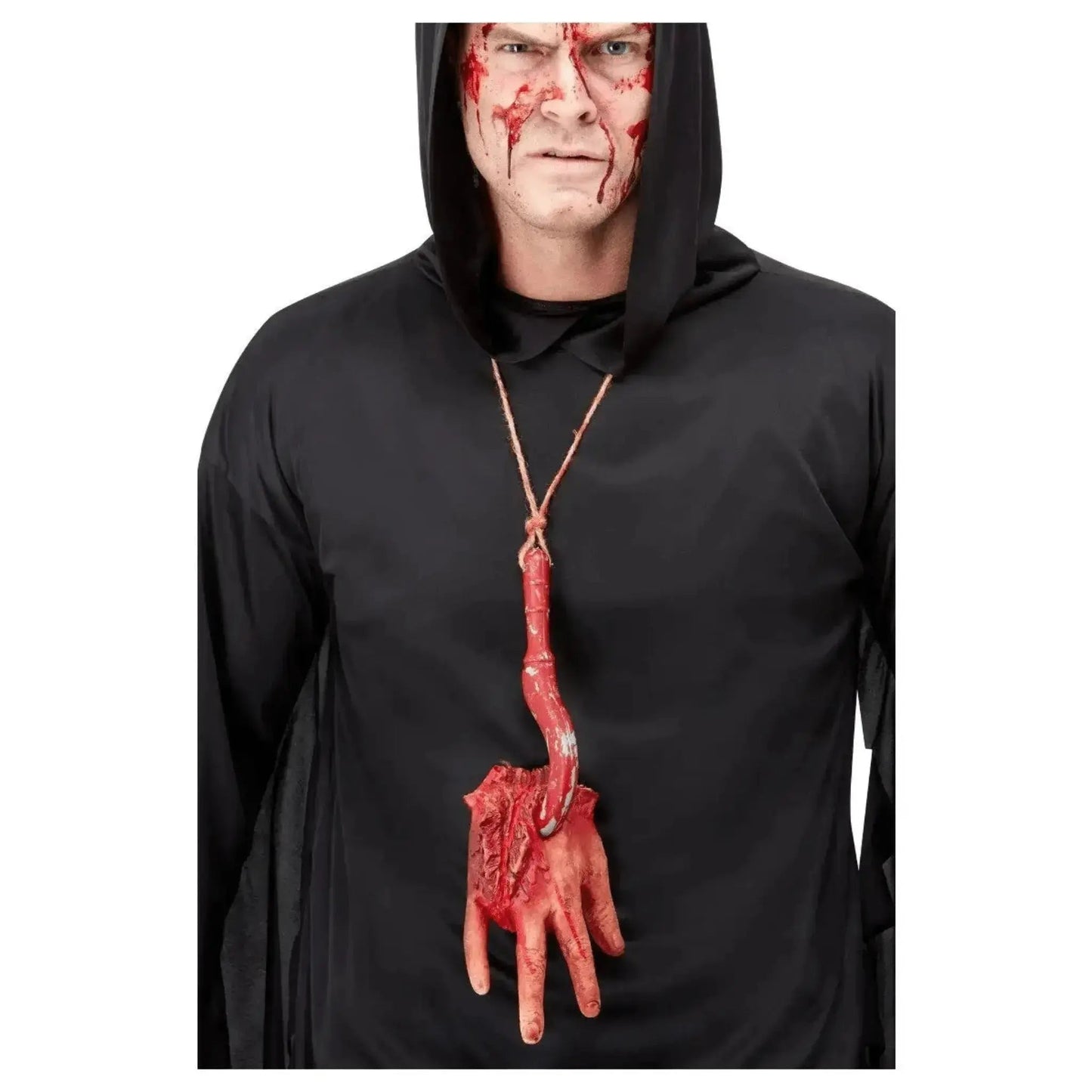 Severed Hand Necklace - Gruesome Horror Jewelry | The Party Hut