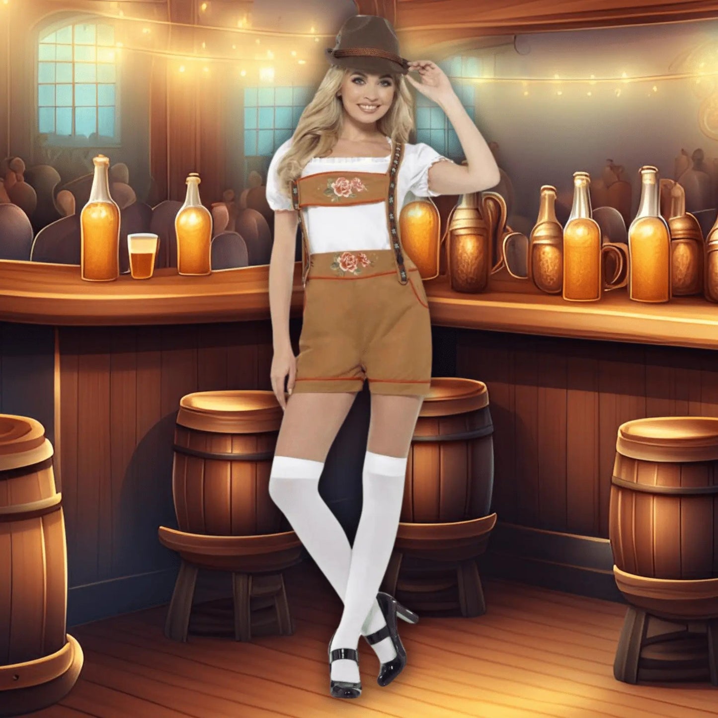 Sexy Bavarian Beer Girl Costume | The Party Hut