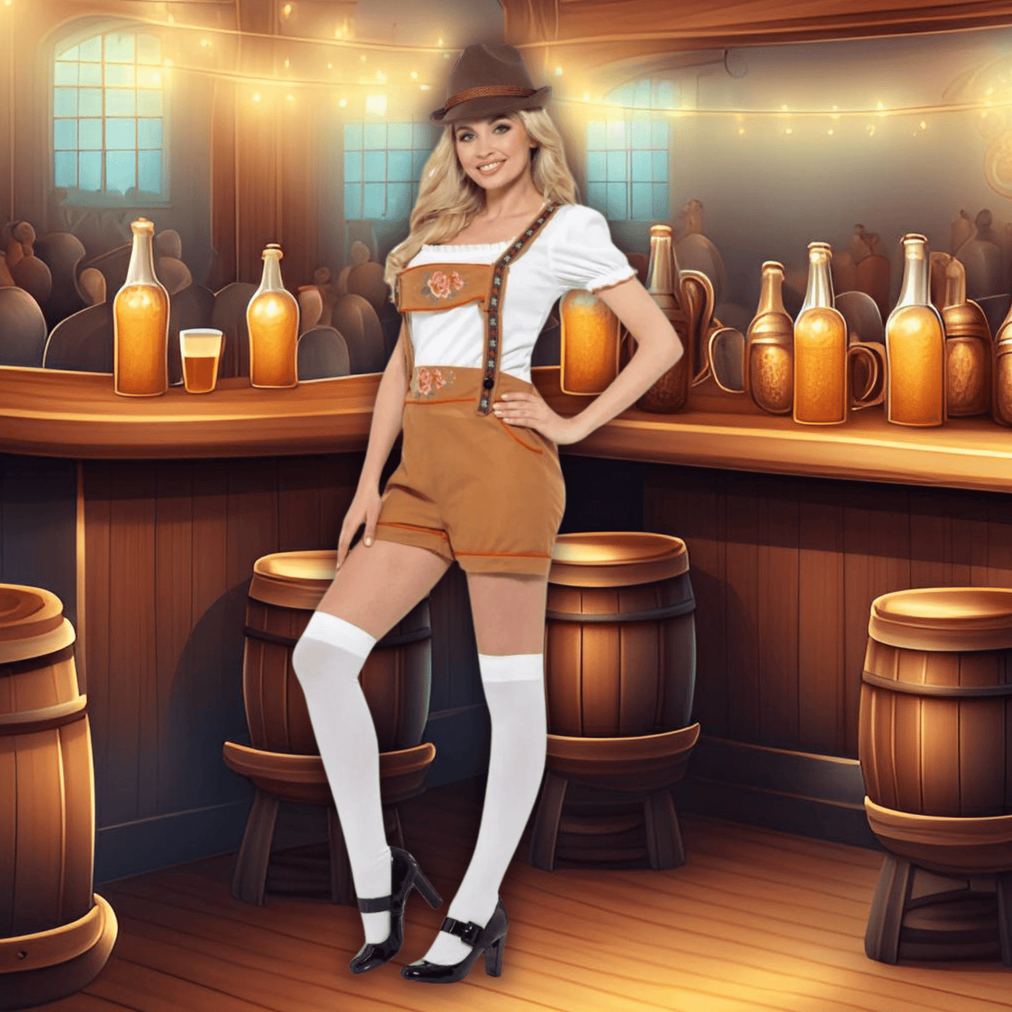 Sexy Bavarian Beer Girl Costume | The Party Hut