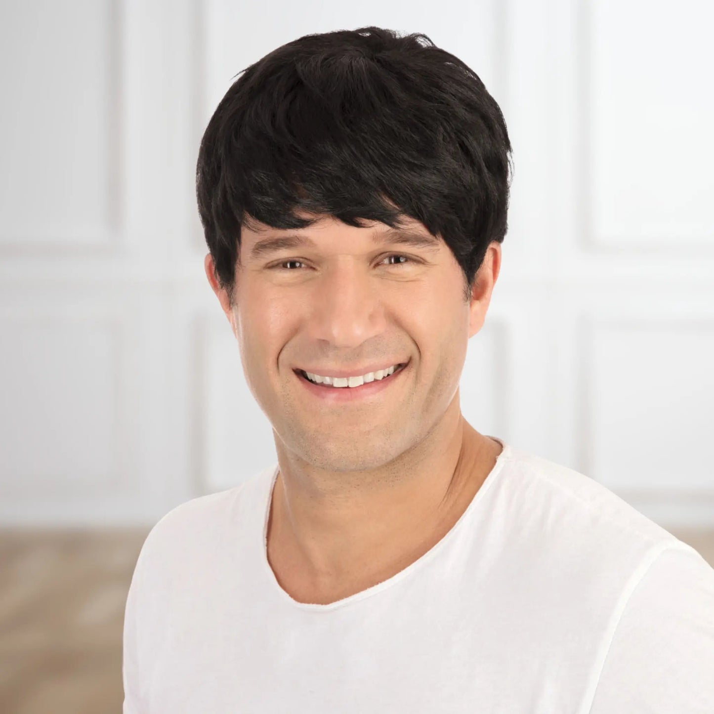 Short Black Wig – Versatile Costume Hairpiece | The Party Hut