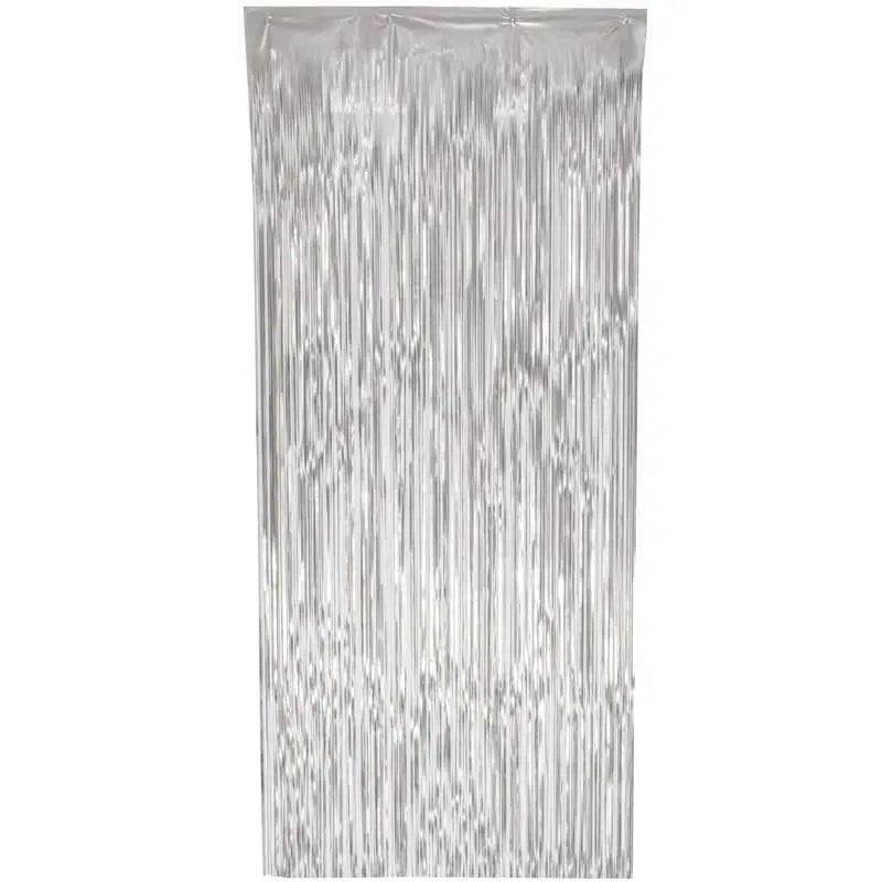 Silver Foil Curtain 3ft x 8ft