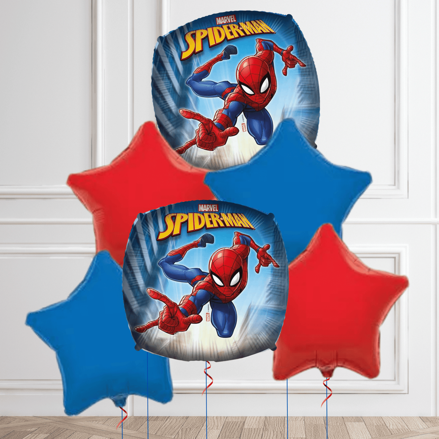 Spiderman Square Foil Balloon Package | The Party Hut