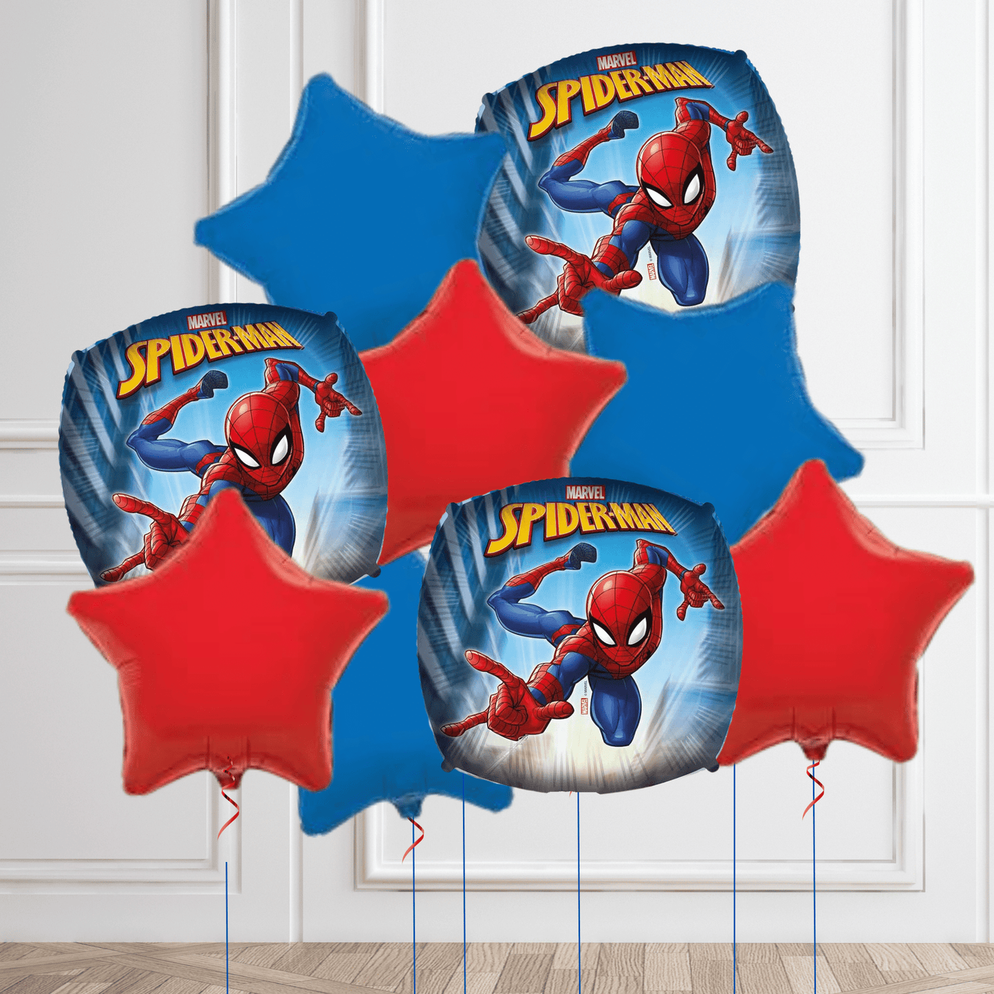 Spiderman Square Foil Balloon Package | The Party Hut