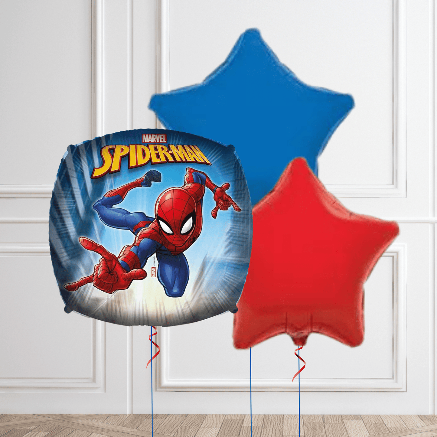 Spiderman Square Foil Balloon Package | The Party Hut