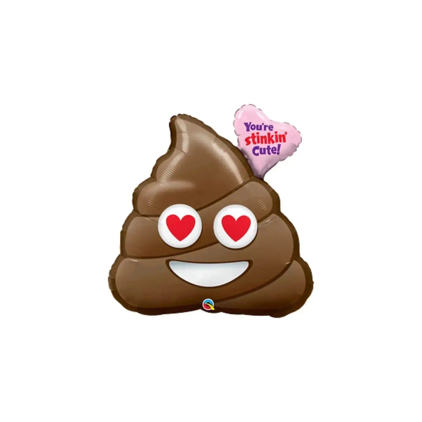 Stinking Cute Poop Icon Balloon | The Party Hut