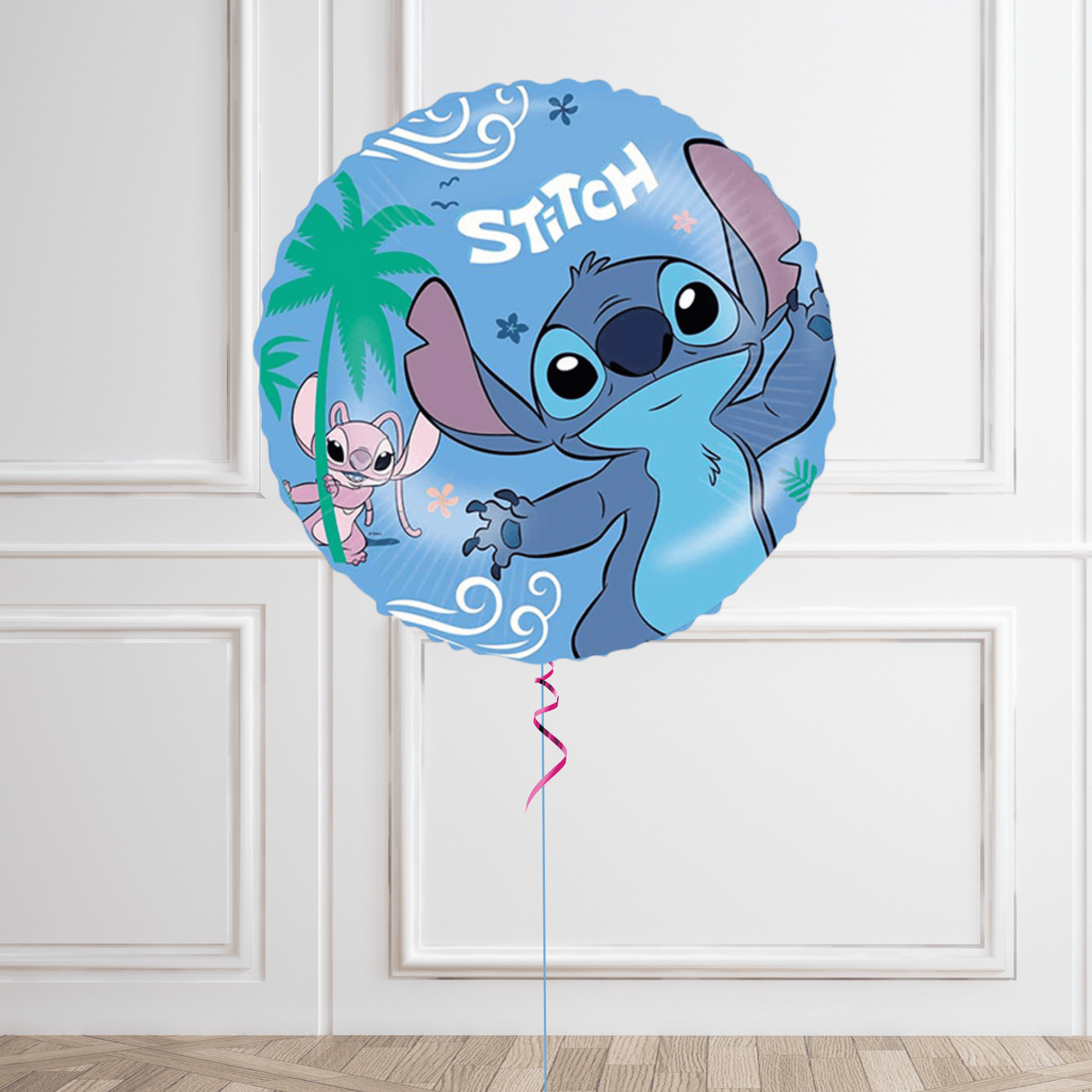 Stitch Round Foil Balloon Package