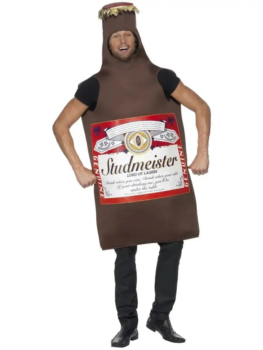 Studmeister Beer Bottle Costume | The Party Hut