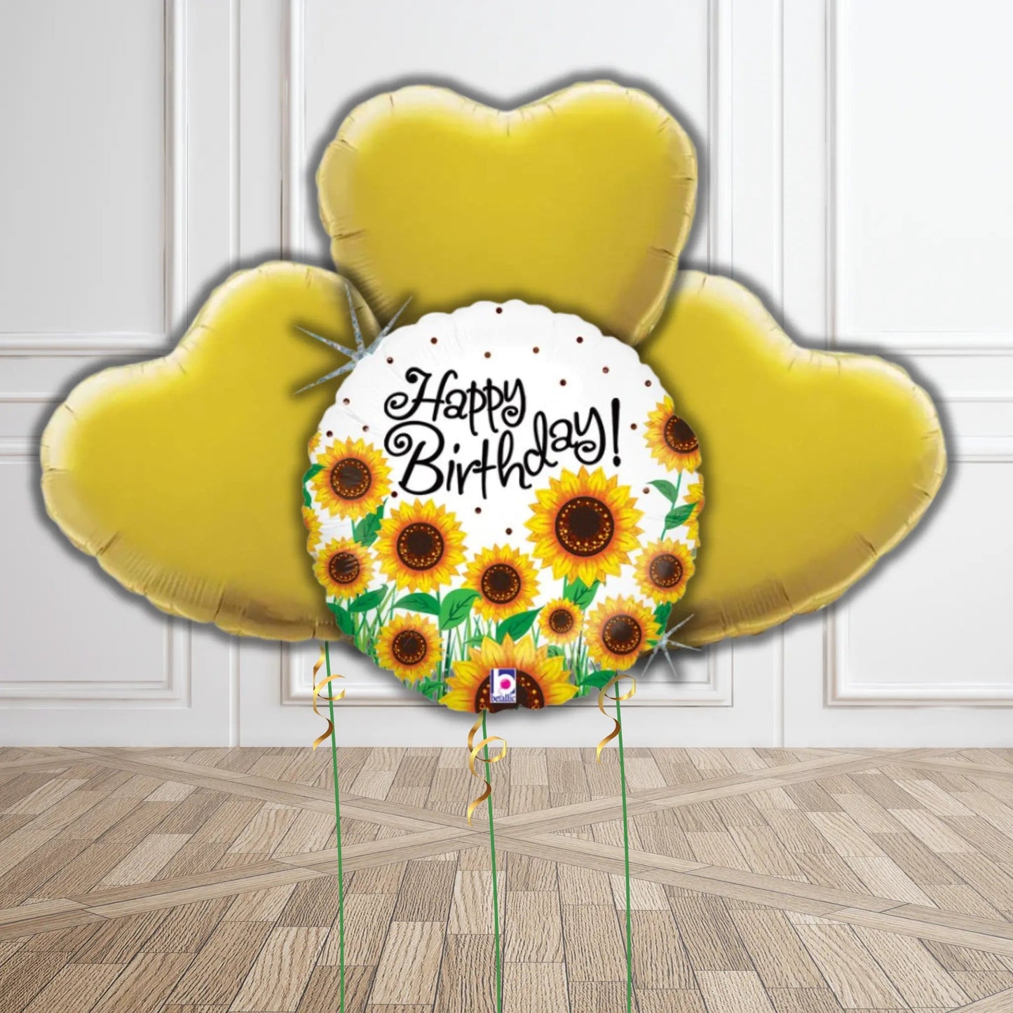 Sunflower Birthday Balloon Bouquet Set | The Party Hut