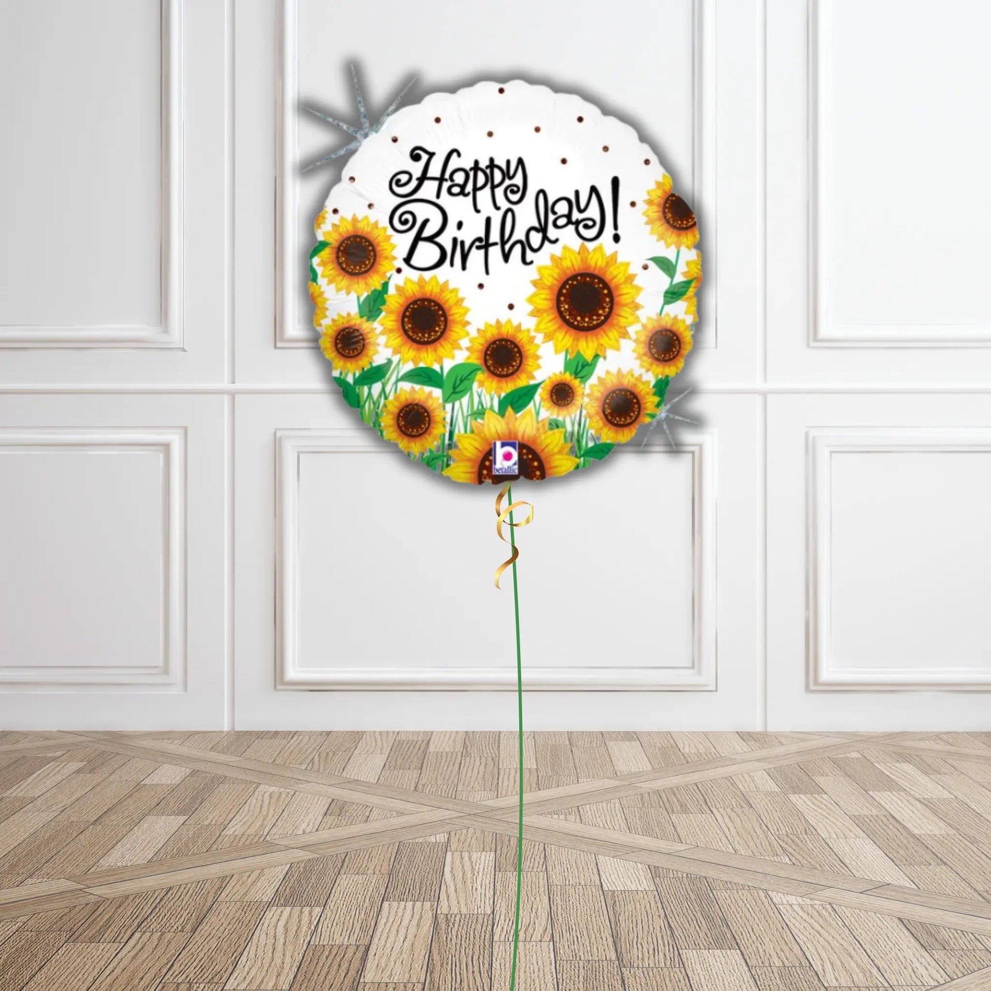 Sunflower Birthday Balloon Bouquet Set