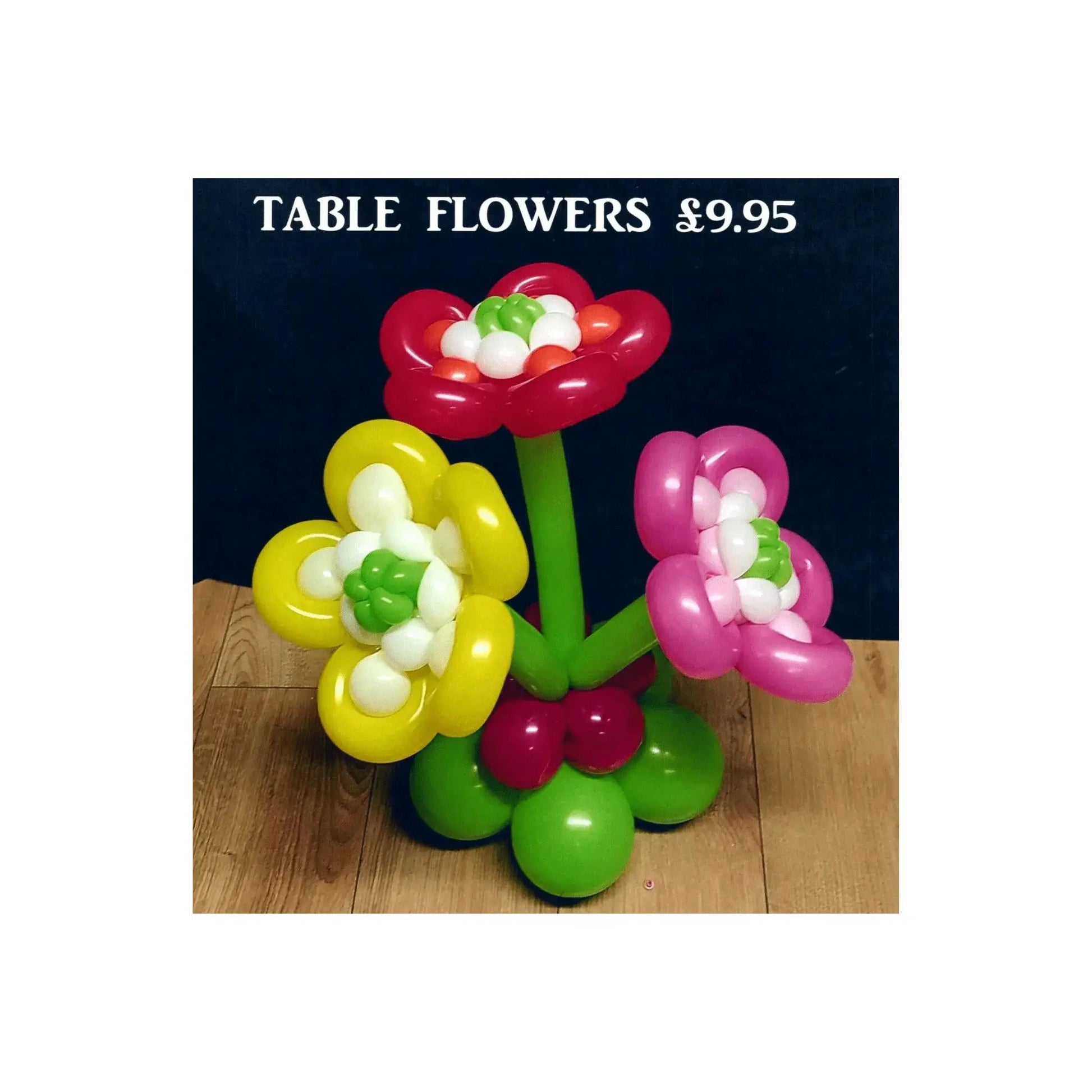 Table Flower Balloon Display