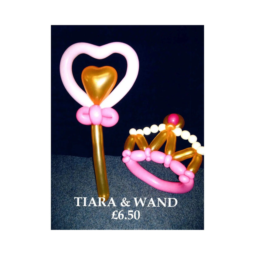 Tiara & Wand Balloon Display