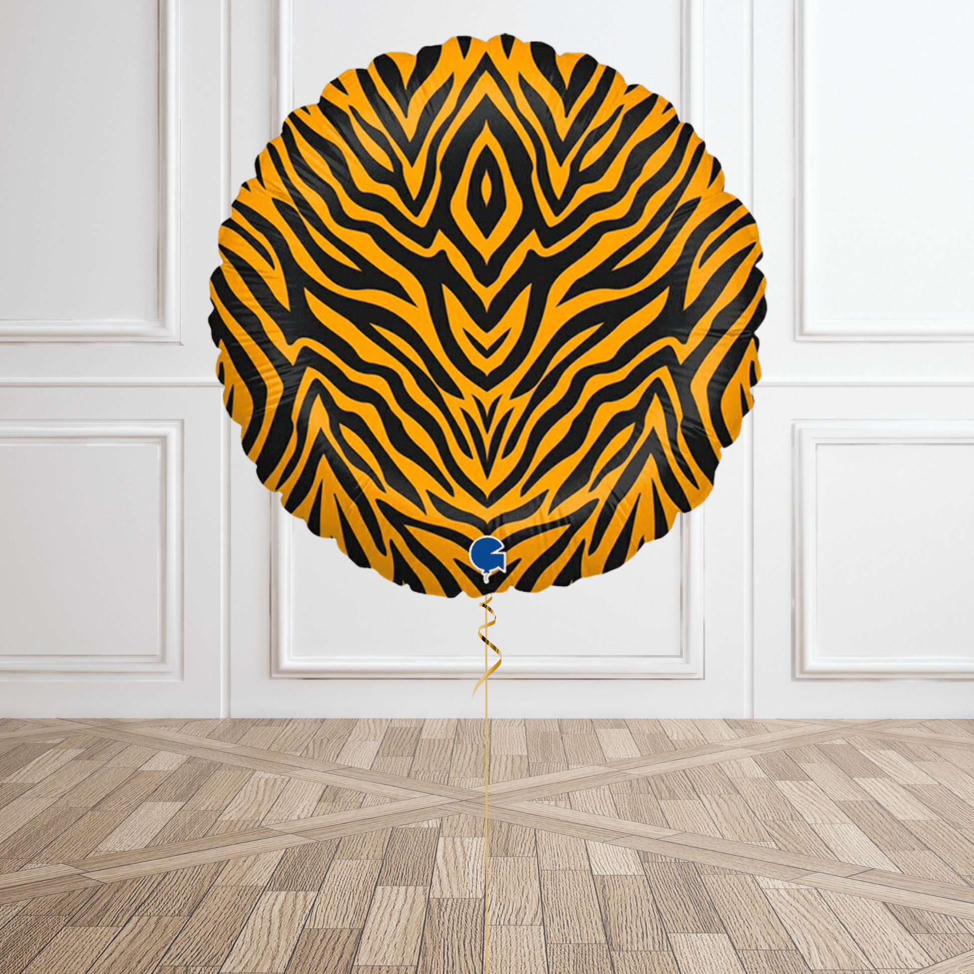 Tiger Striped Foil Balloon Bouquet