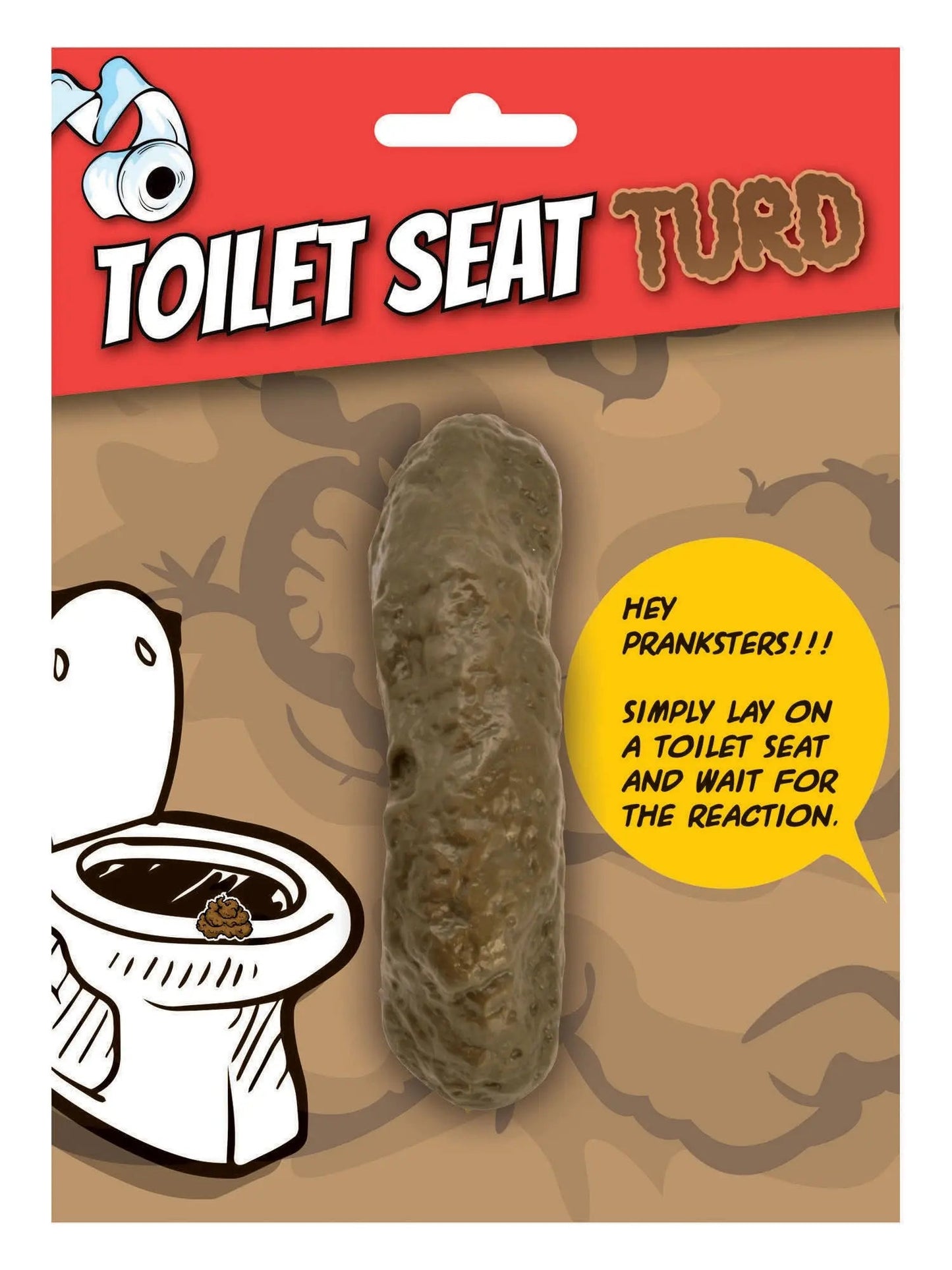 Toilet Seat Turd Prank | The Party Hut