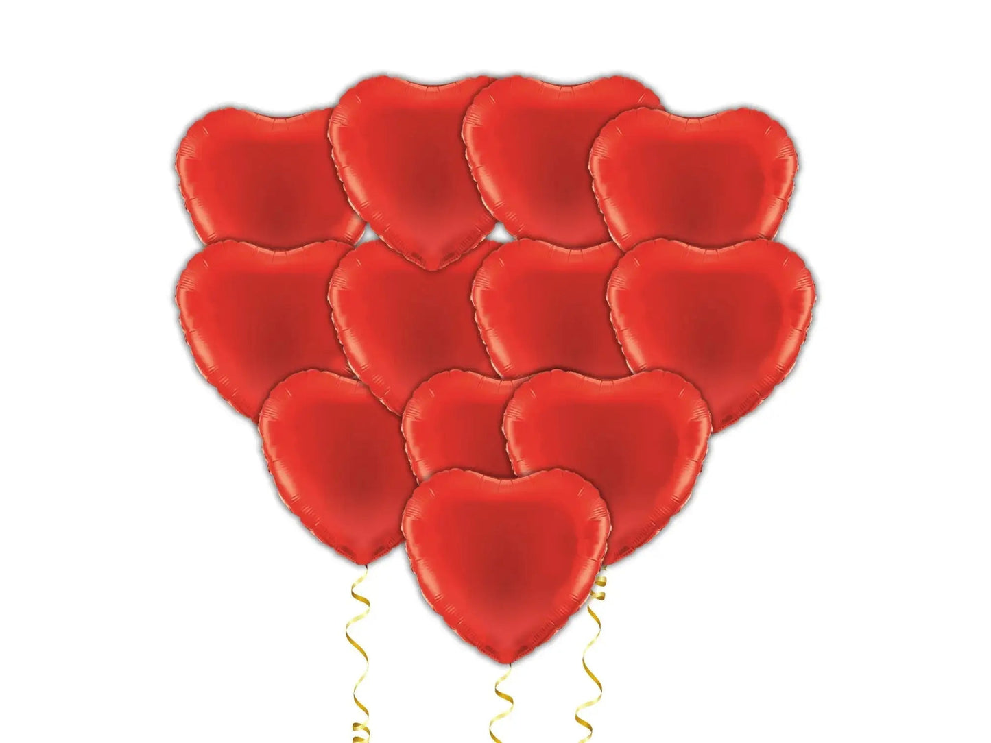 Valentines Foil Balloon Hearts (Red) | The Party Hut