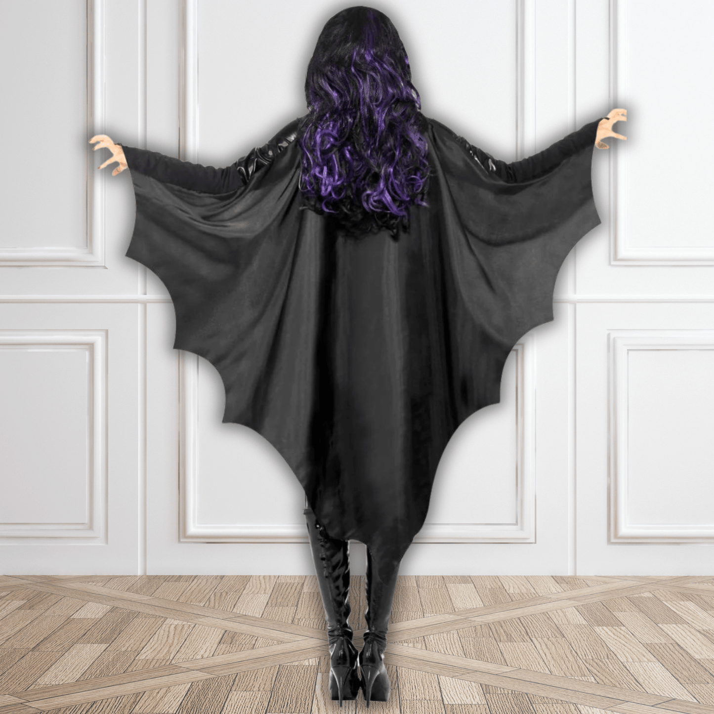 Vampire Bat Wings Costume Accessory | The Party Hut