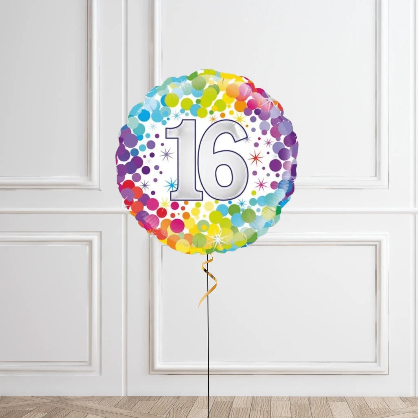 Vibrant "Happy 16th Birthday" Balloon Bouquet – Celebrate in Style! | The Party Hut