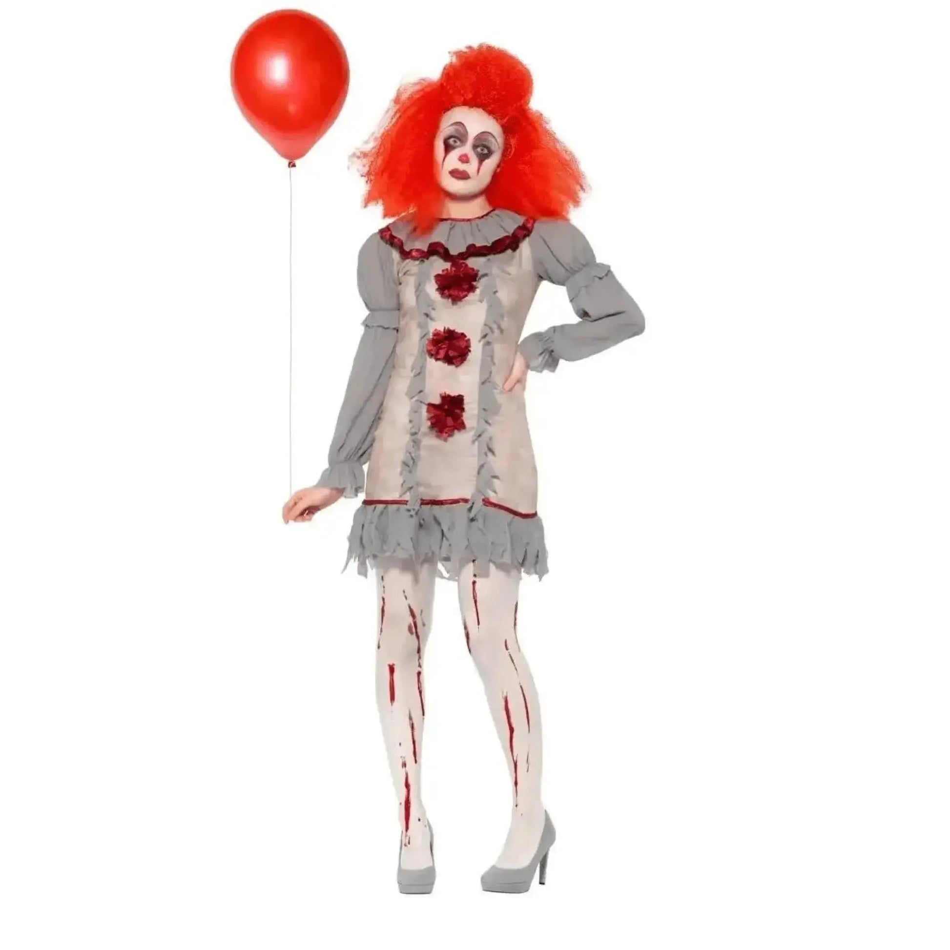 Vintage Clown Lady Costume