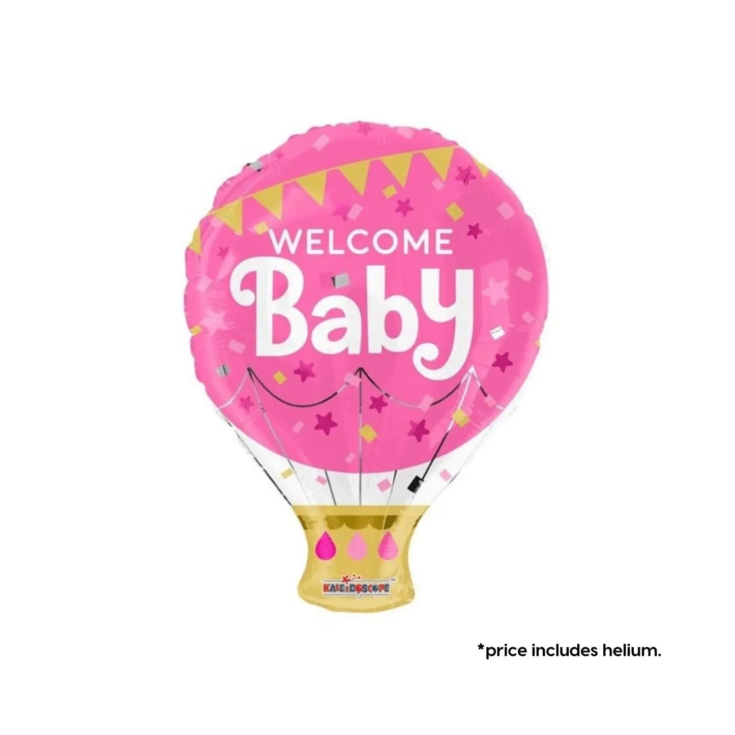 Welcome Baby Girl Balloon | The Party Hut