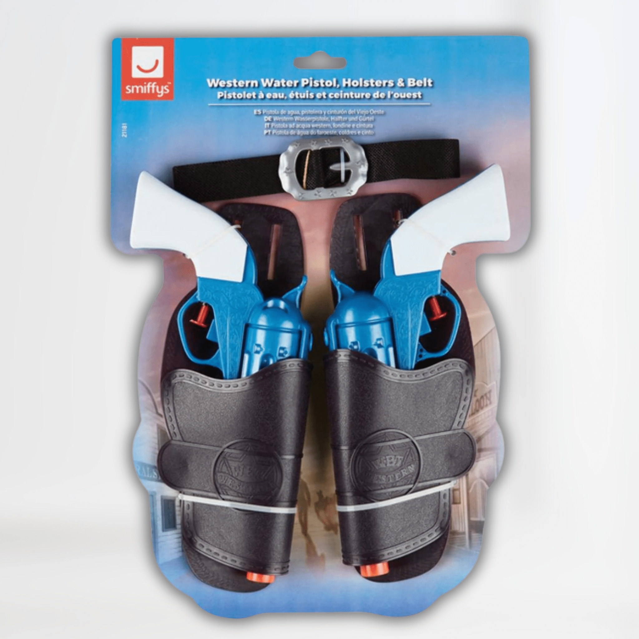 Western Water Pistol with Holsters and Belt Set | The Party Hut